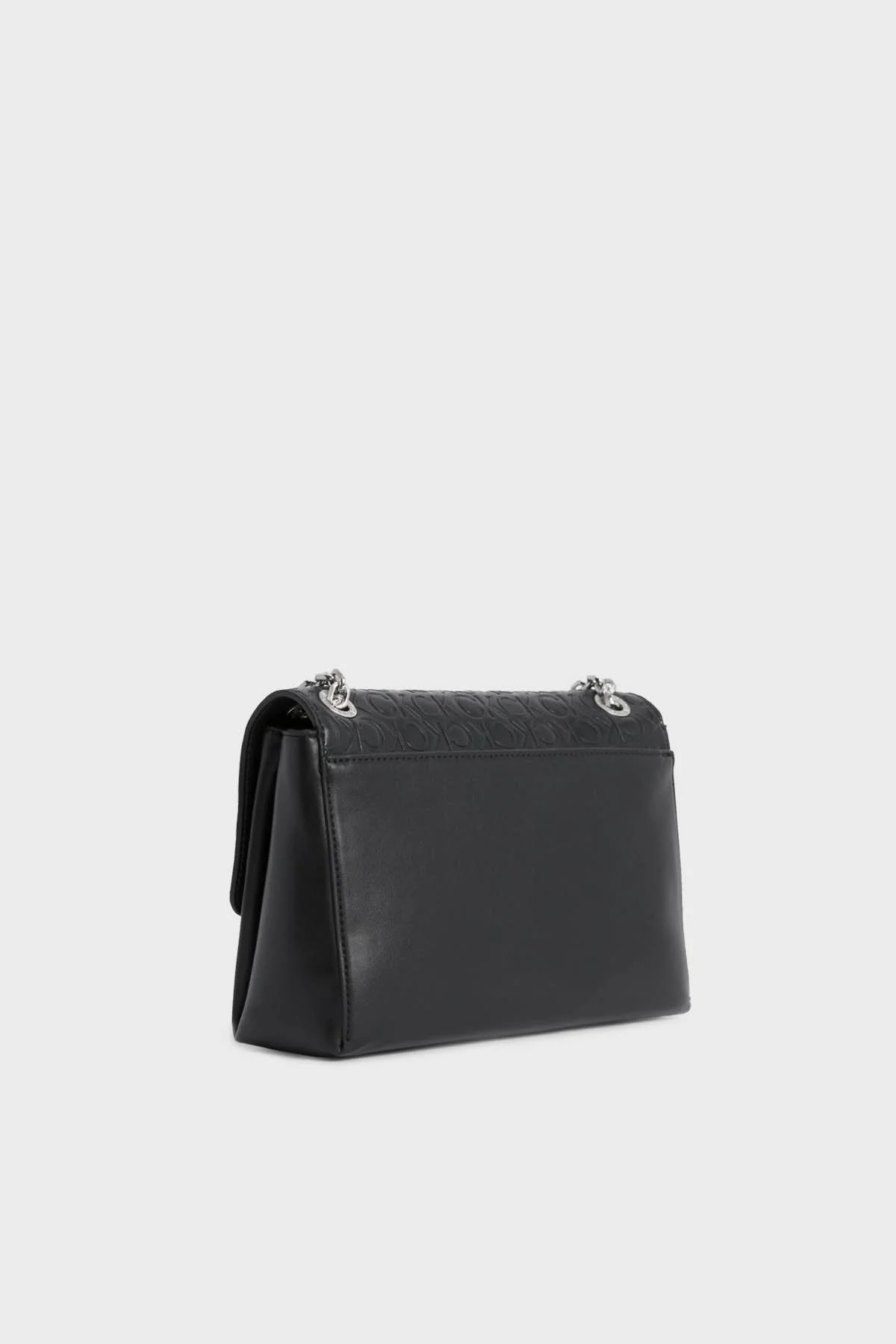 Calvin Klein Ayarlanabilir Zincir Omuz Askılı Logolu Suni Deri K60K611533BAX Bayan Çanta K60K611533 BAX SİYAH - 5