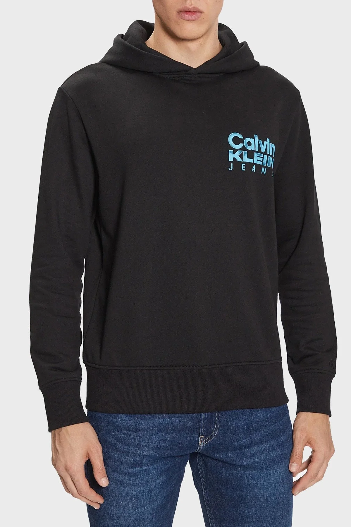 Calvin Klein Erkek Sweat J30J324219 BEH SİYAH - 1