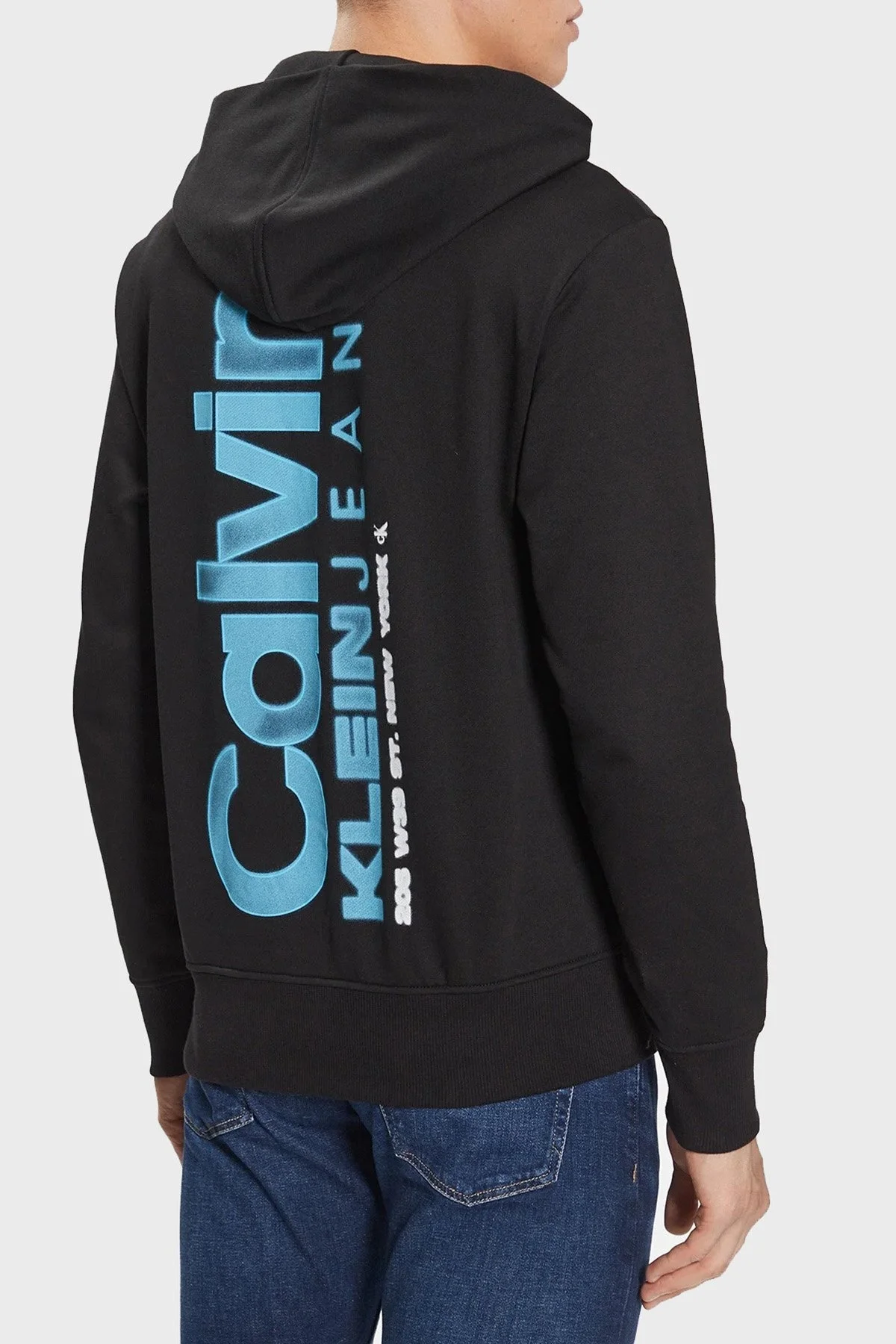 Calvin Klein Erkek Sweat J30J324219 BEH SİYAH - 6