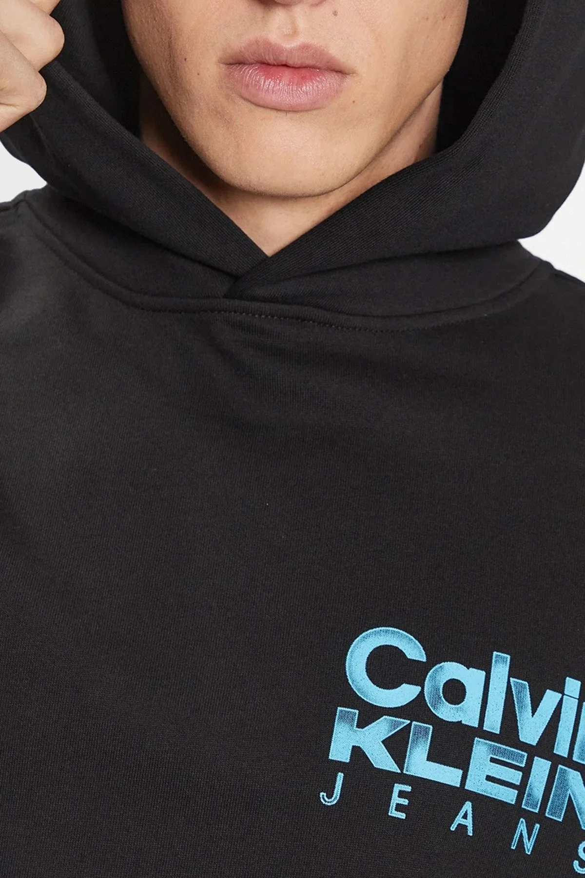 Calvin Klein Erkek Sweat J30J324219 BEH SİYAH - 7