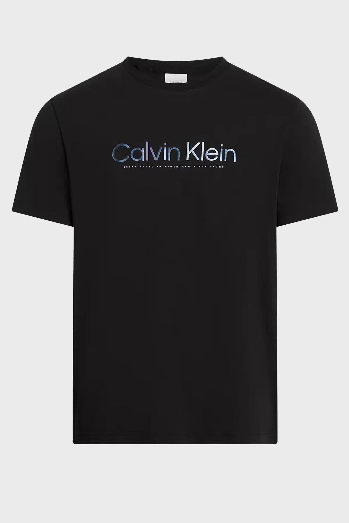 Calvin Klein Baskılı Pamuklu Regular Fit Bisiklet Yaka K10K114574BEH Erkek T Shirt K10K114574 BEH SİYAH - 3