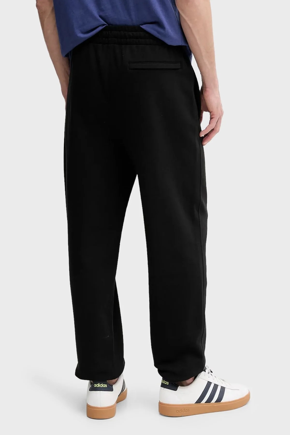 Calvin Klein Baskılı Pamuklu Regular Fit Yüksek Bel Jogger LV04RC287G0UB1 Erkek Pantolon LV04RC287G UB1 SİYAH - 3