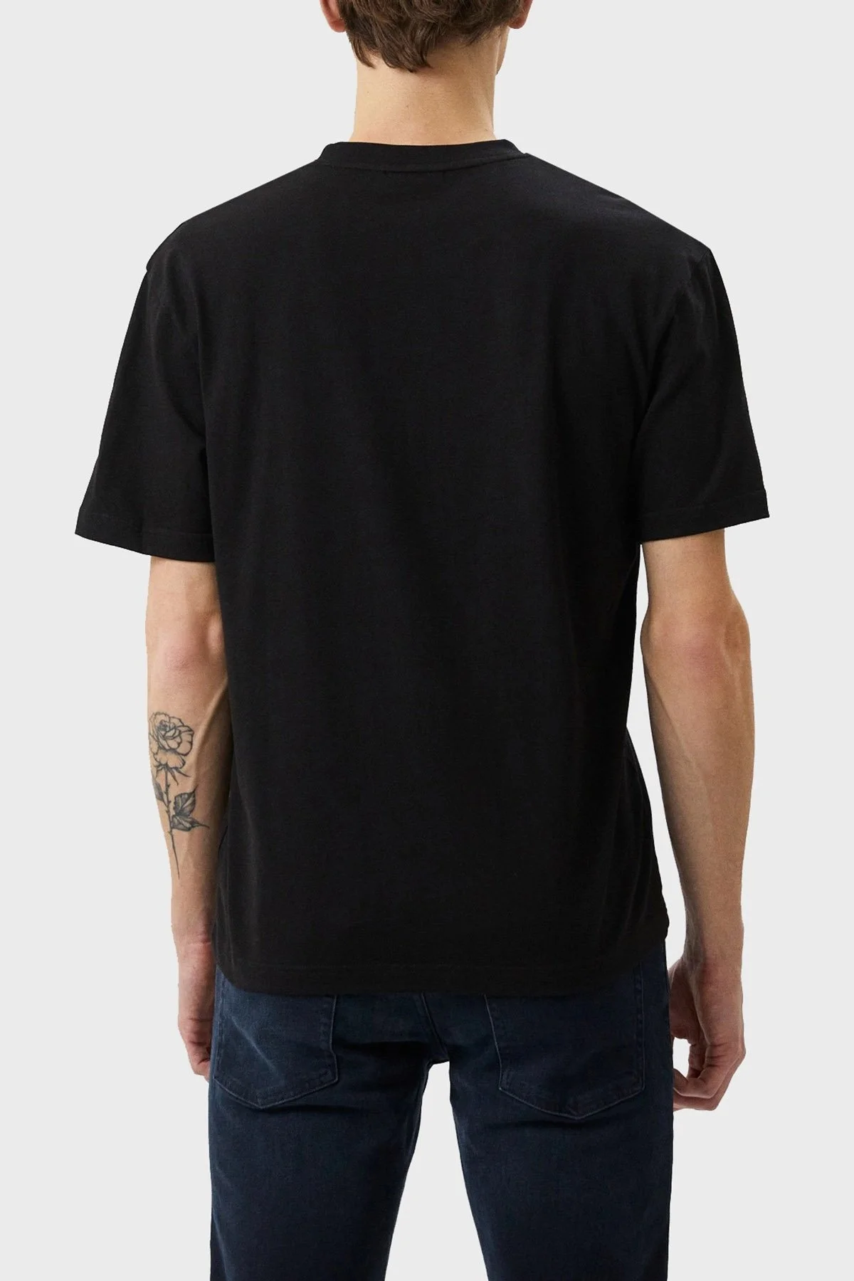 Calvin Klein Baskılı Relaxed Fit Bisiklet Yaka % 100 Pamuk Erkek T Shirt K10K110791 BEH SİYAH - 3