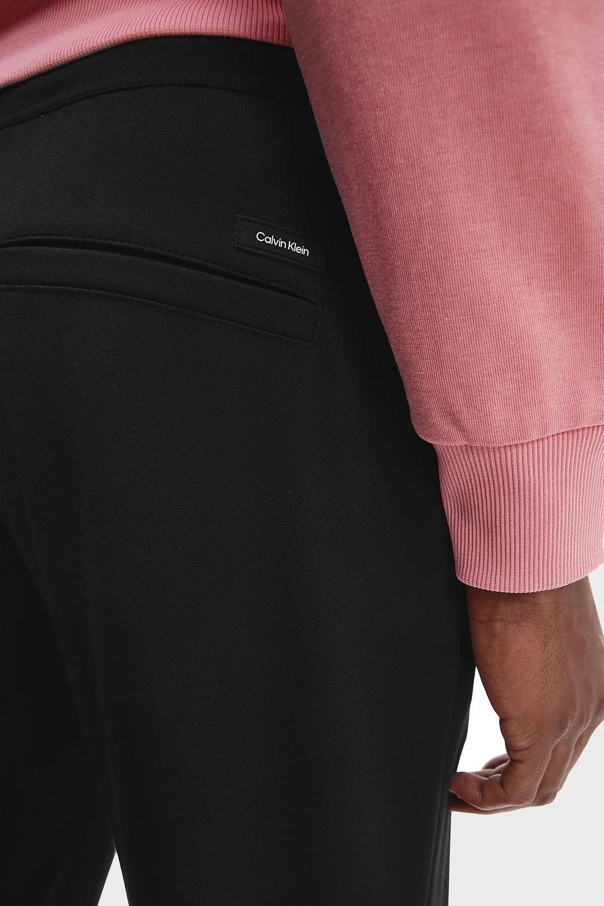 Calvin Klein Belden Bağlamalı Cepli Erkek Pantolon K10K108646 BEH SİYAH - 4