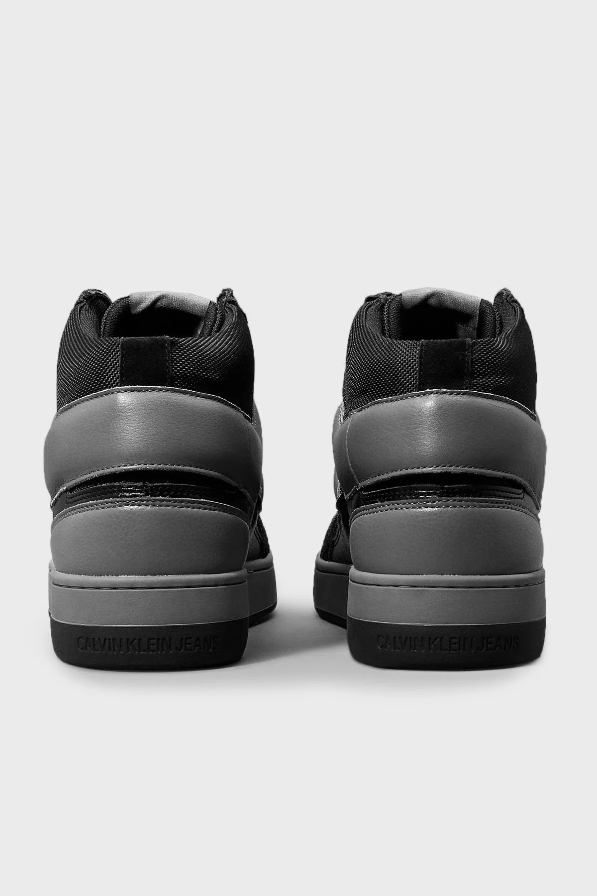 Calvin Klein Bilekli Sneaker YM0YM009950GQ Erkek Ayakkabı YM0YM00995 0GQ SİYAH-GRİ - 5