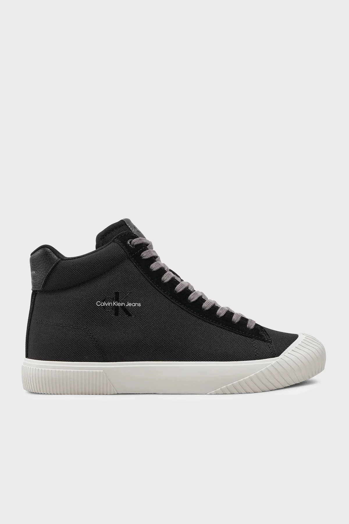 Calvin Klein Bilekli Sneaker YM0YM009990GQ Erkek Ayakkabı YM0YM00999 0GQ SİYAH-BEYAZ - 1