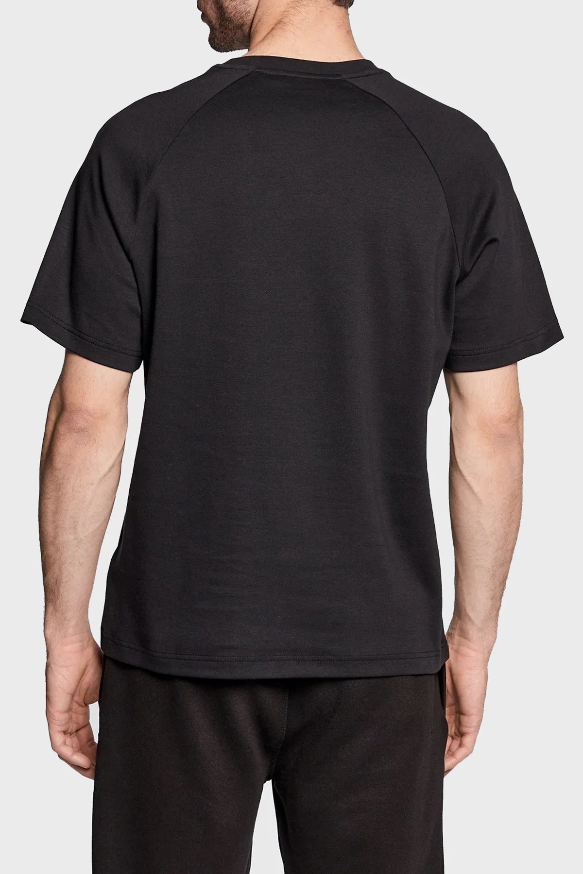 Calvin Klein Bisiklet Yaka % 100 Pamuk Regular Fit Erkek T Shirt K10K110814 BEH SİYAH - 3