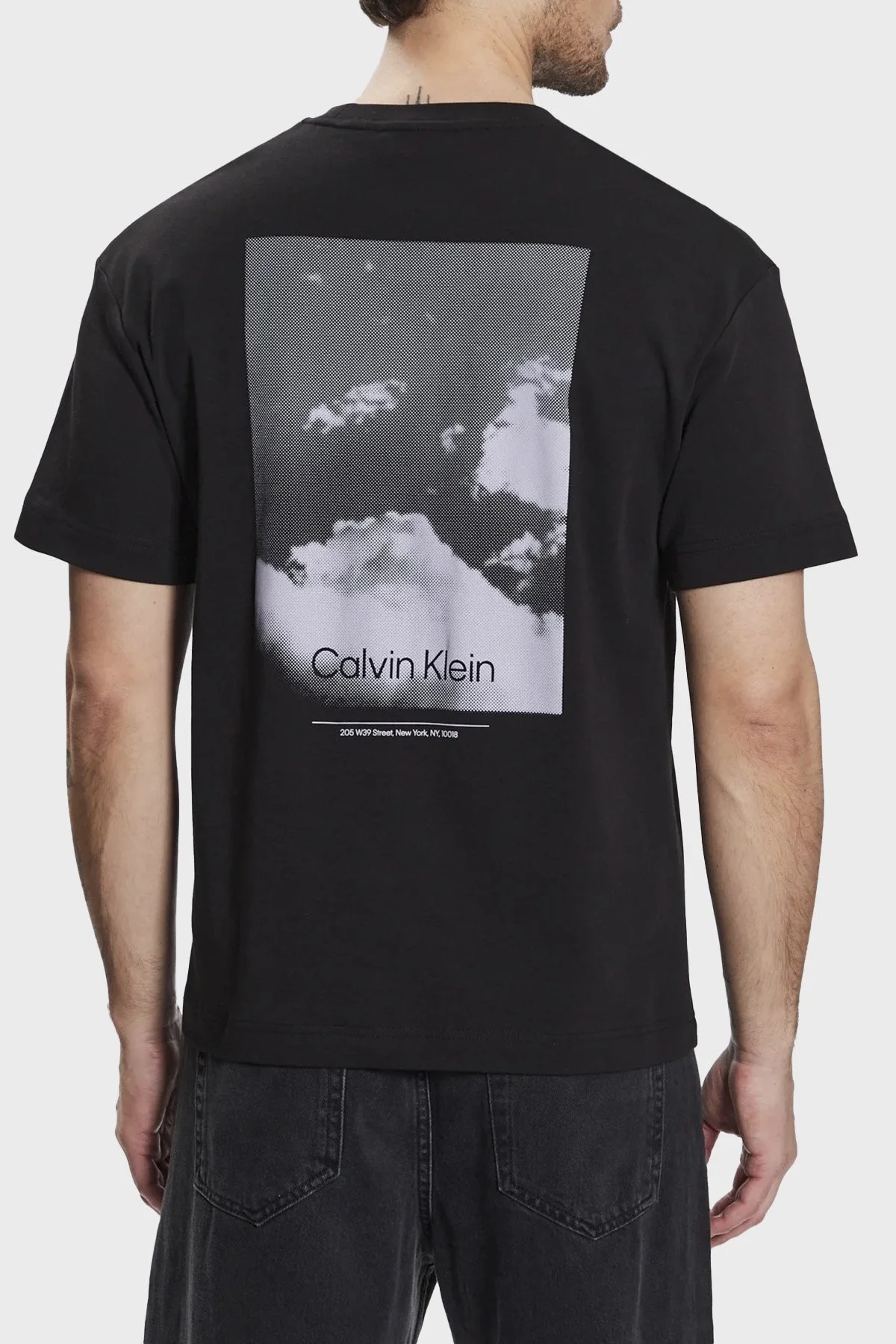Calvin Klein Bisiklet Yaka % 100 Pamuk Regular Fit K10K111120BEH Erkek T Shirt K10K111120 BEH SİYAH - 3