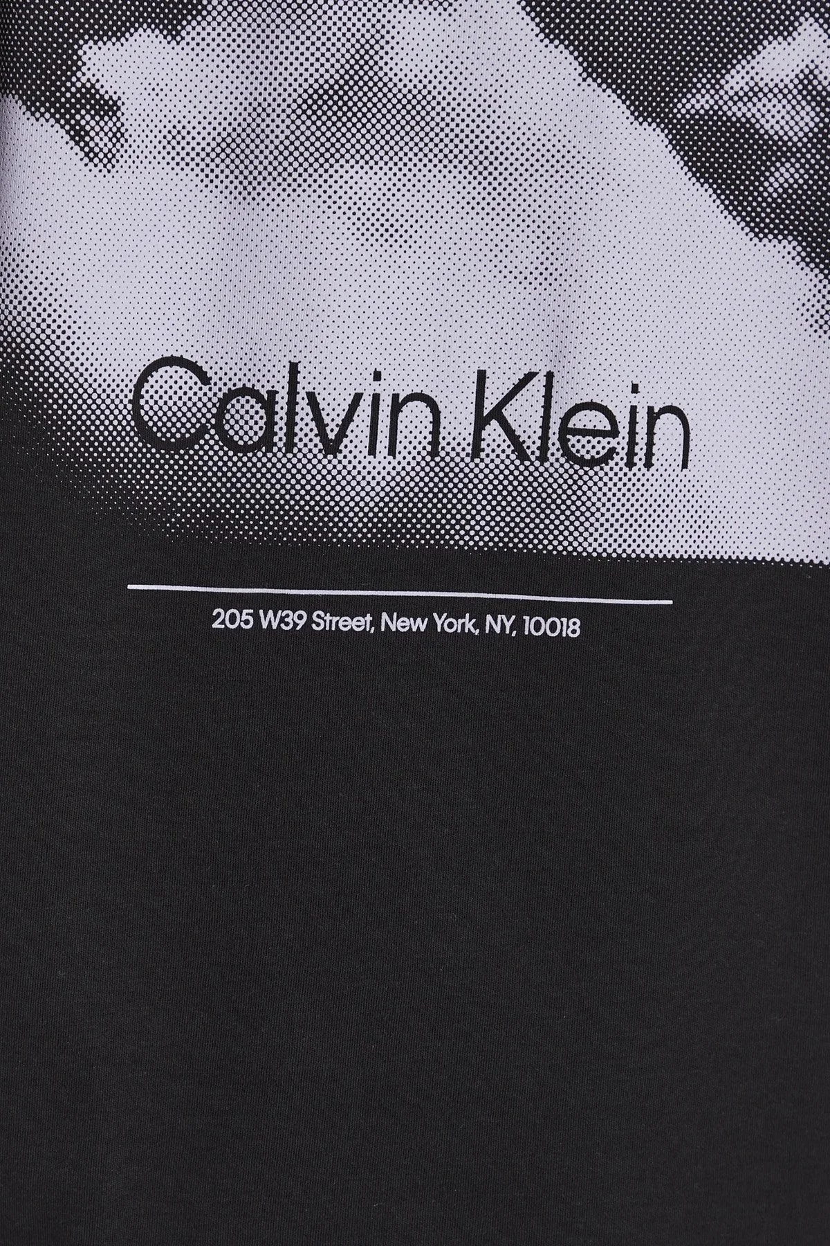 Calvin Klein Bisiklet Yaka % 100 Pamuk Regular Fit K10K111120BEH Erkek T Shirt K10K111120 BEH SİYAH - 4