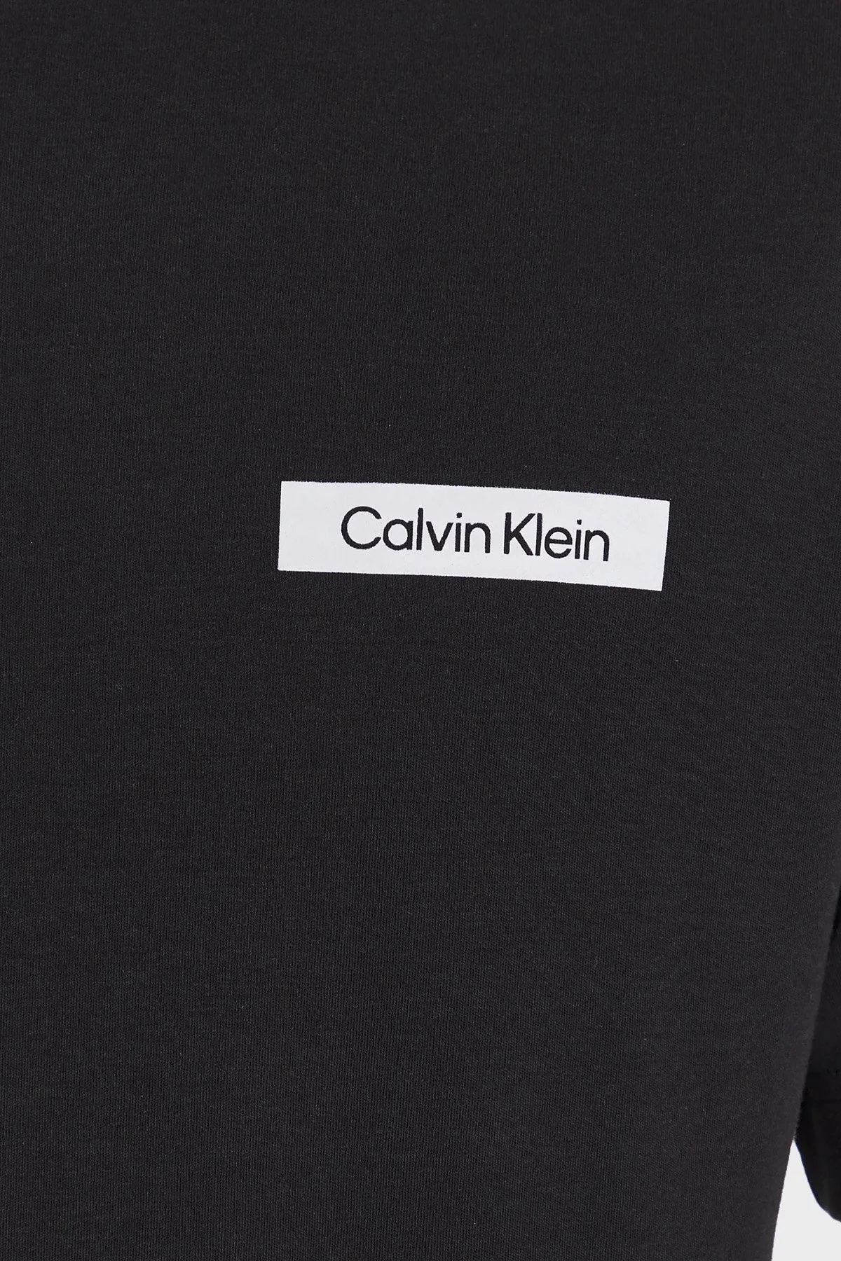 Calvin Klein Bisiklet Yaka % 100 Pamuk Regular Fit K10K111120BEH Erkek T Shirt K10K111120 BEH SİYAH - 5