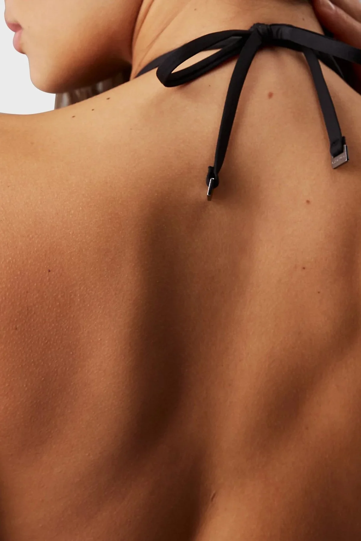 Calvin Klein Boyundan Bağlamalı KW0KW02710BEH Bayan Mayo KW0KW02710 BEH SİYAH - 8