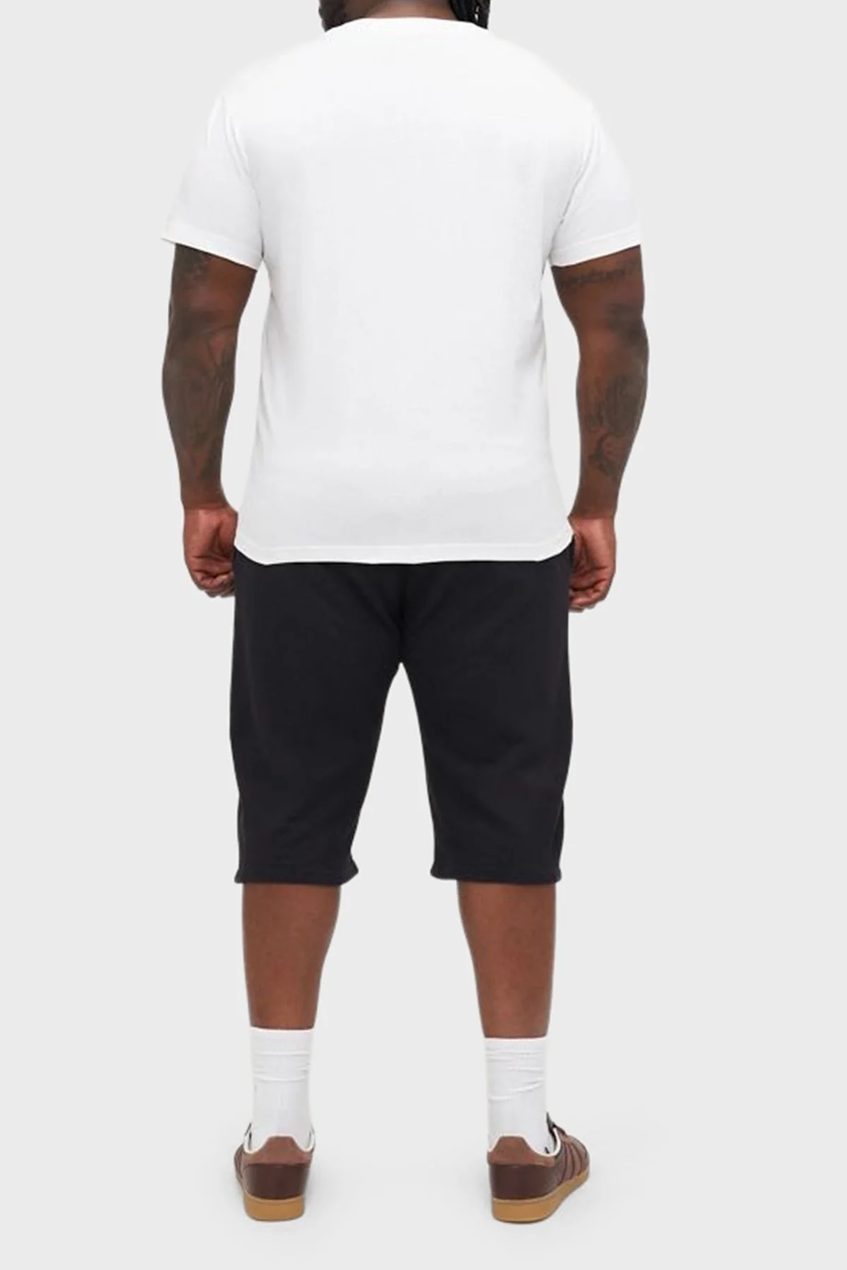 Calvin Klein Büyük Beden Pamuklu Regular Fit Logolu J30J327734YAF Erkek T Shirt J30J327734 YAF BEYAZ - 8