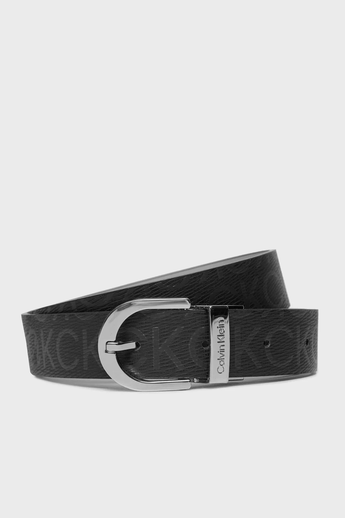 Calvin Klein Çift Taraflı Logolu K60K6099810GJ Bayan Kemer K60K609981 0GJ SİYAH - 1