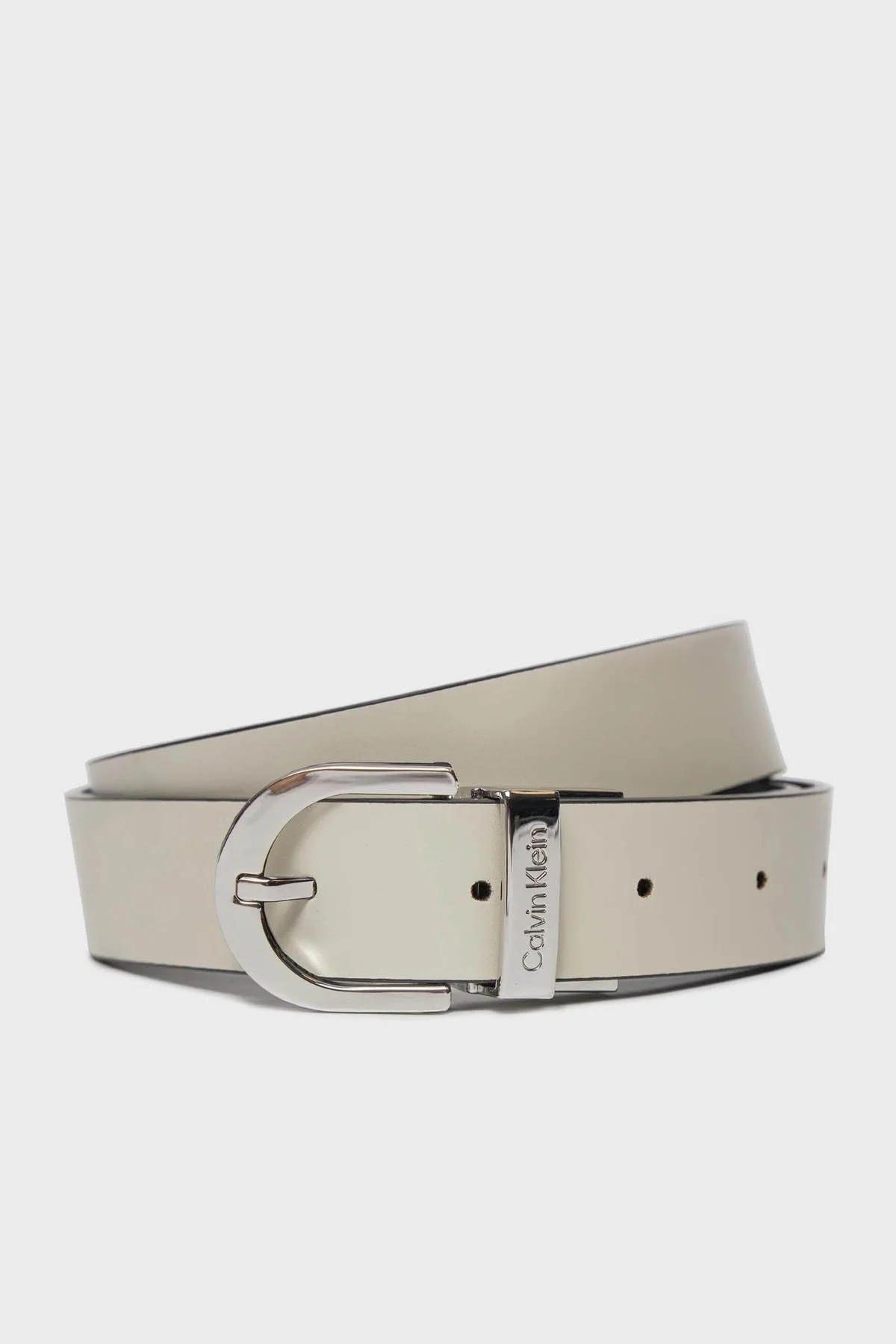 Calvin Klein Çift Taraflı Logolu K60K6099810GJ Bayan Kemer K60K609981 0GJ SİYAH - 2