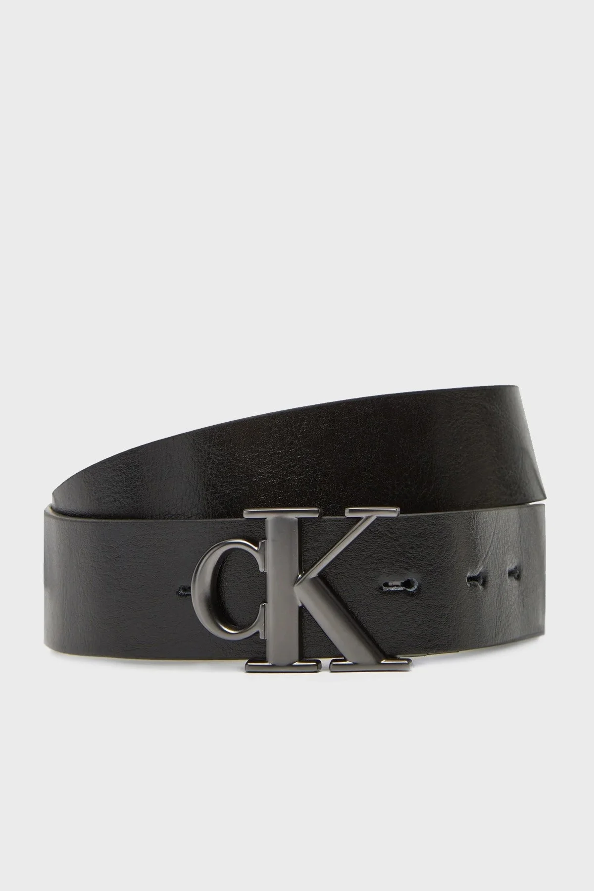 Calvin Klein Çift Taraflı Logolu LV04G7033GUK4 Erkek Kemer LV04G7033G UK4 SİYAH - 1