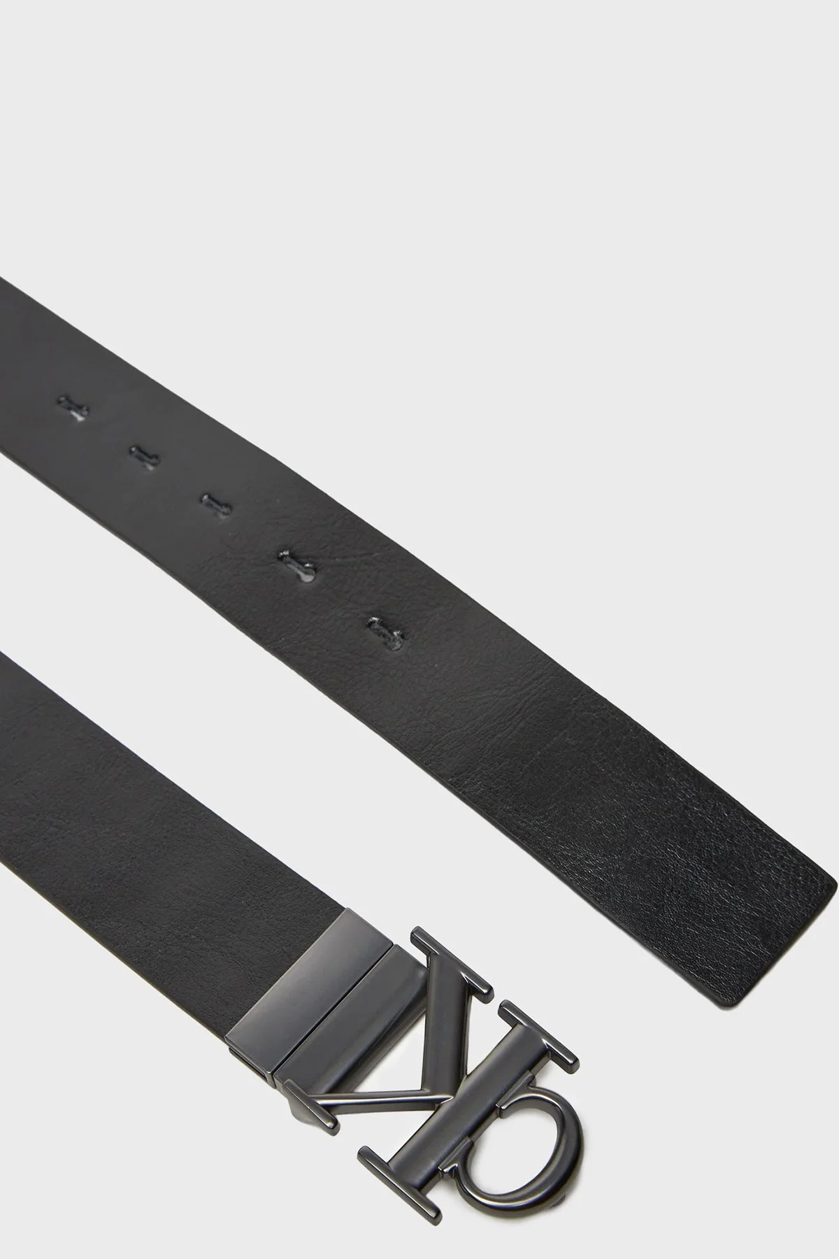 Calvin Klein Çift Taraflı Logolu LV04G7033GUK4 Erkek Kemer LV04G7033G UK4 SİYAH - 3