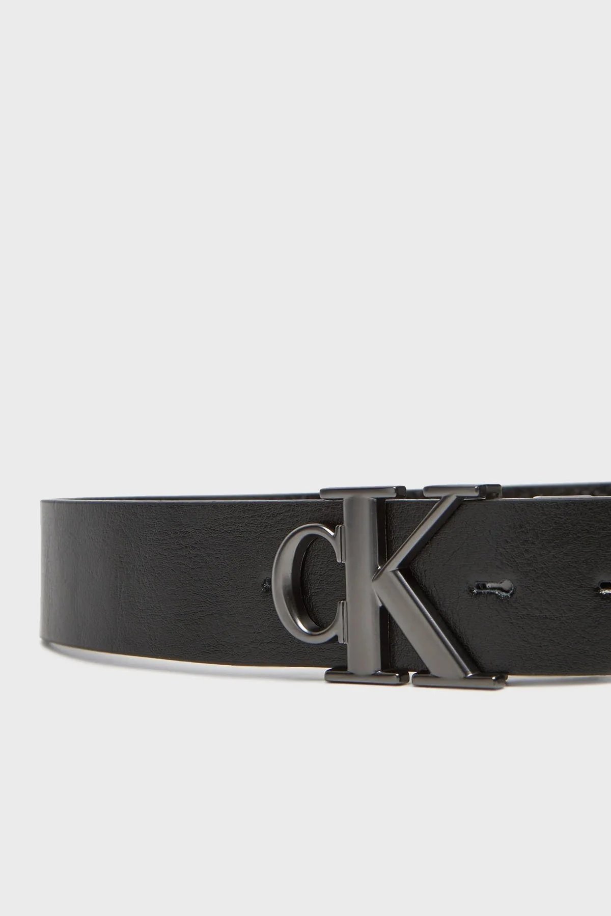 Calvin Klein Çift Taraflı Logolu LV04G7033GUK4 Erkek Kemer LV04G7033G UK4 SİYAH - 4