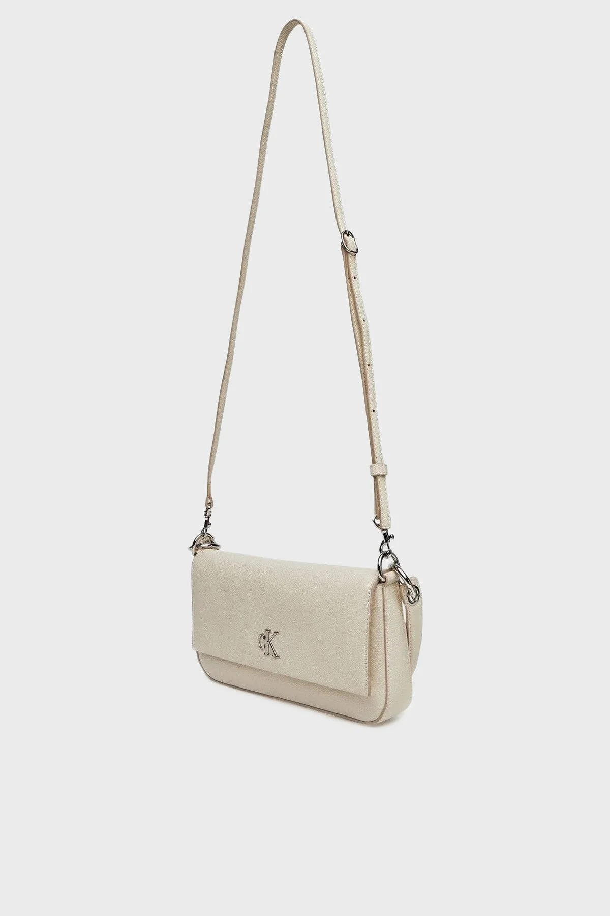 Calvin Klein Çıkarılabilir Askılı LV04K3161G67U Bayan Çanta LV04K3161G 67U EKRU - 3