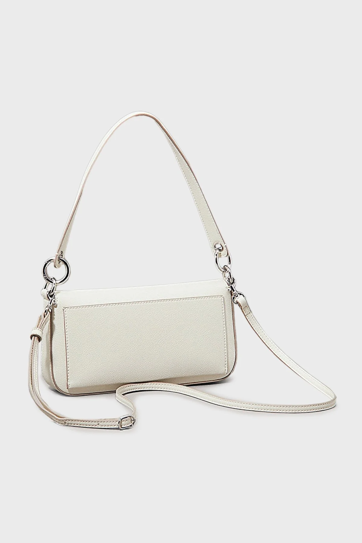 Calvin Klein Çıkarılabilir Askılı LV04K3161GCJH Bayan Çanta LV04K3161G CJH BEYAZ - 9