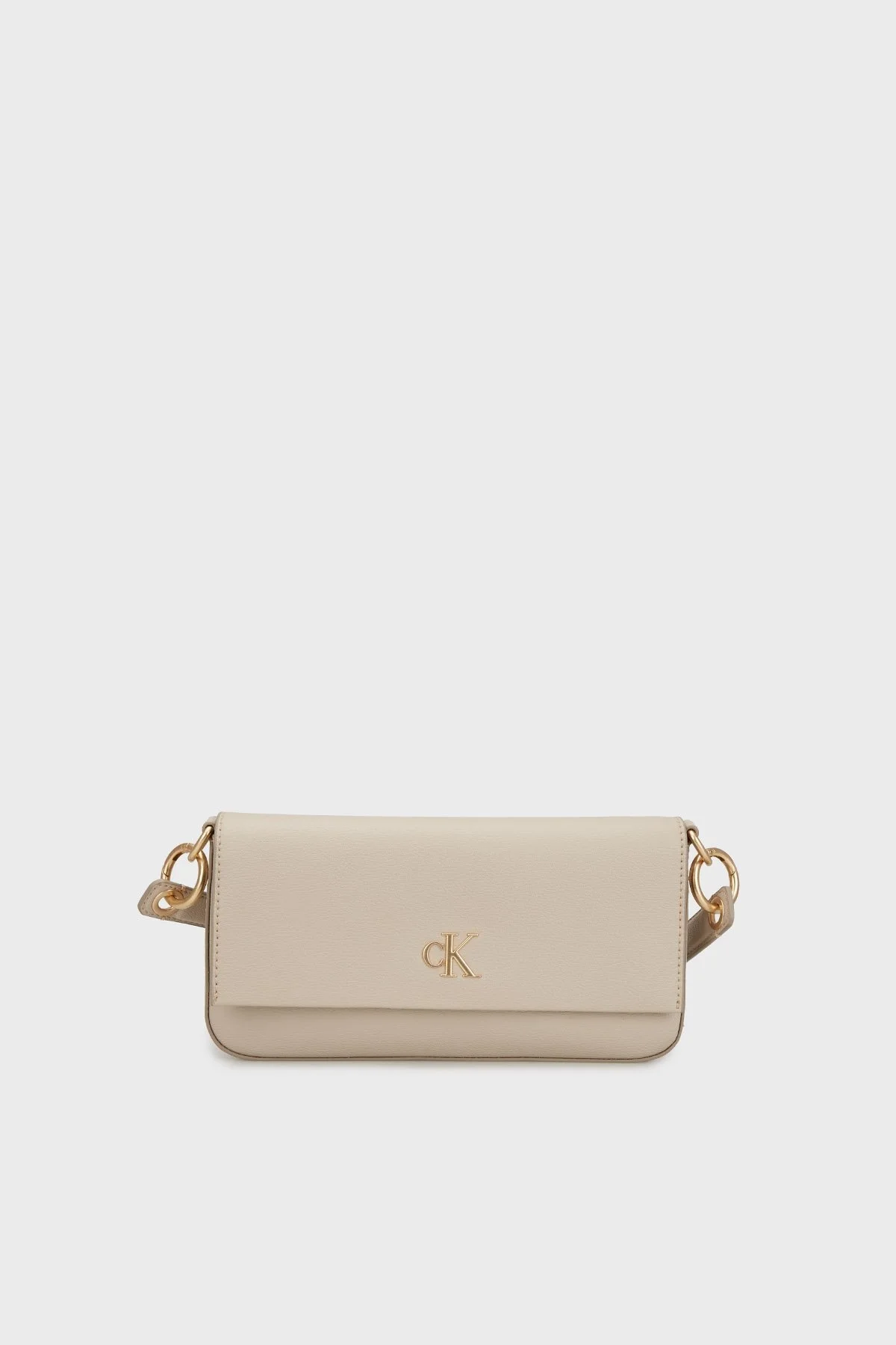 Calvin Klein Çıkarılabilir Askılı LV04K3161GRMU Bayan Çanta LV04K3161G RMU BEJ - 1