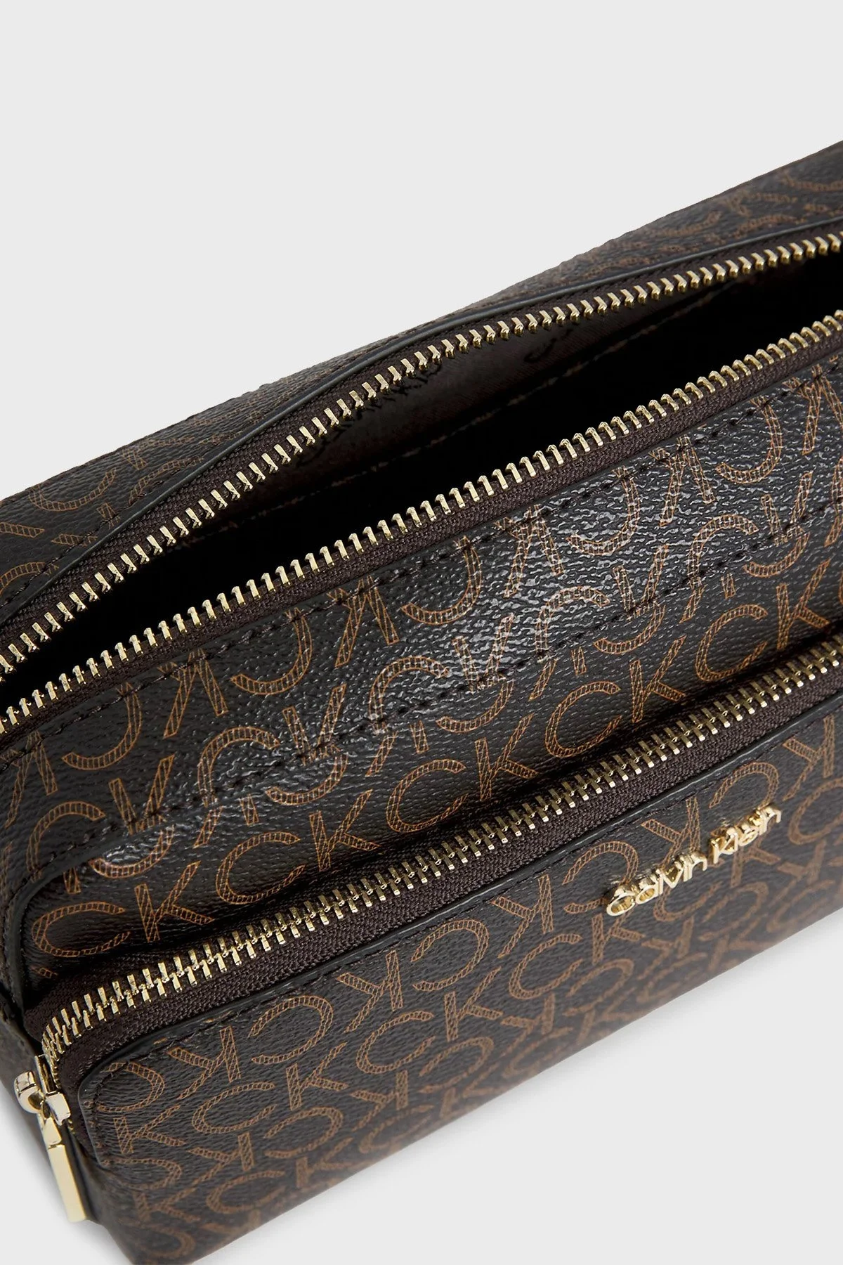 Calvin Klein Çıkarılabilir Ayarlanabilir Omuz Askılı Logolu K60K6112840HD Bayan Çanta K60K611284 0HD KAHVE - 5