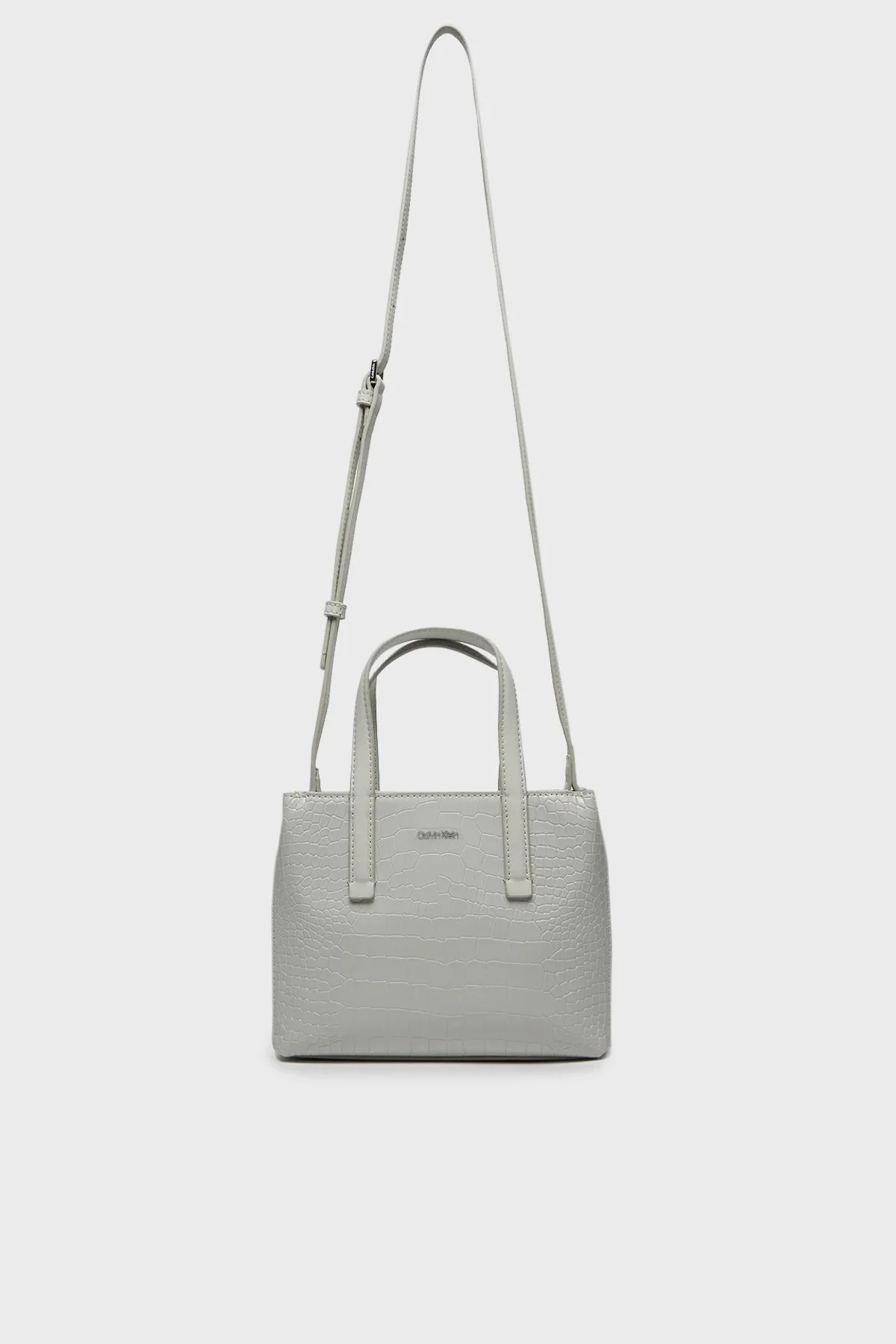 Calvin Klein Çıkarılabilir Omuz Askılı K60K612163CEH Bayan Çanta K60K612163 CEH GRİ - 1