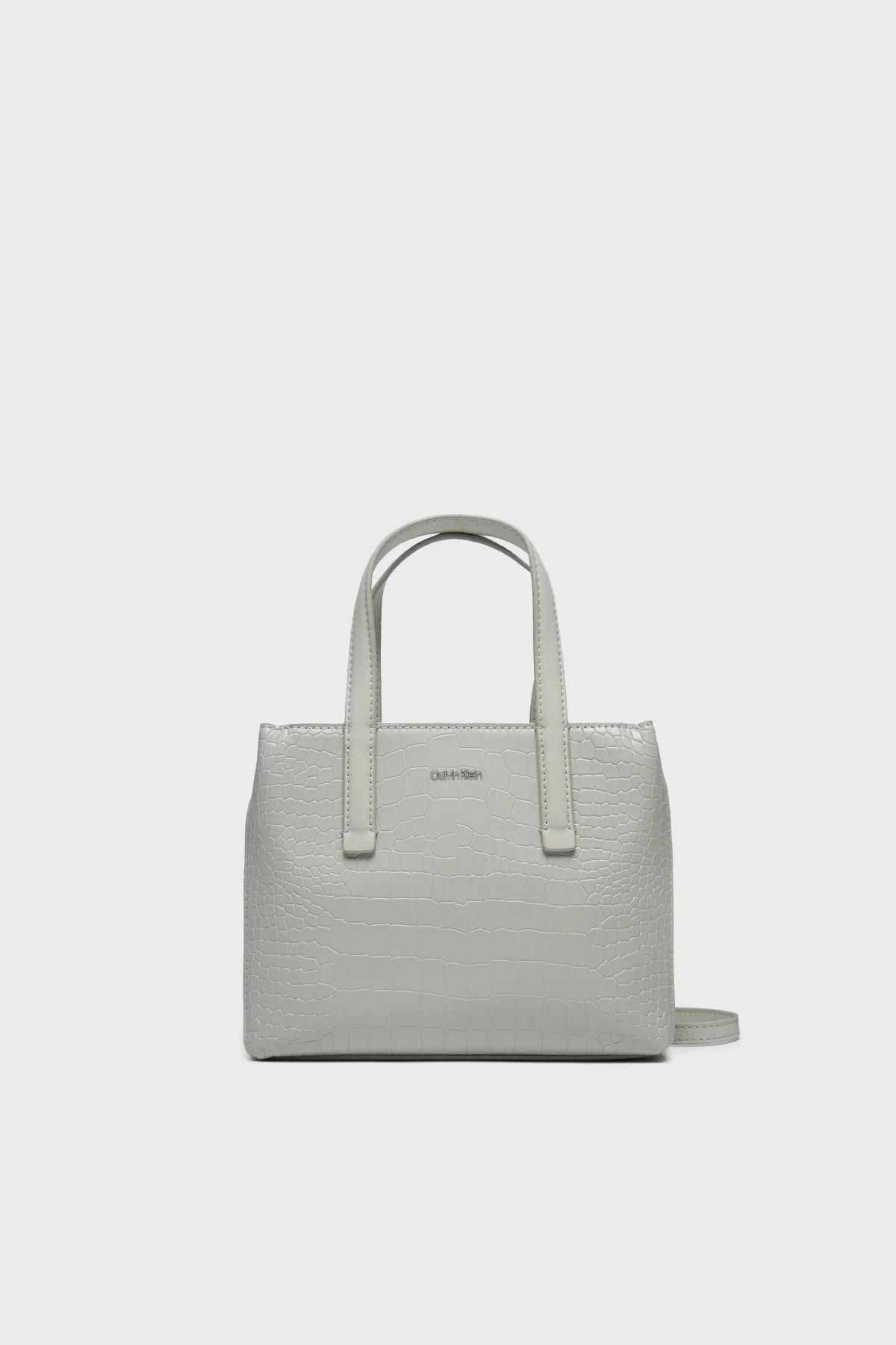 Calvin Klein Çıkarılabilir Omuz Askılı K60K612163CEH Bayan Çanta K60K612163 CEH GRİ - 2