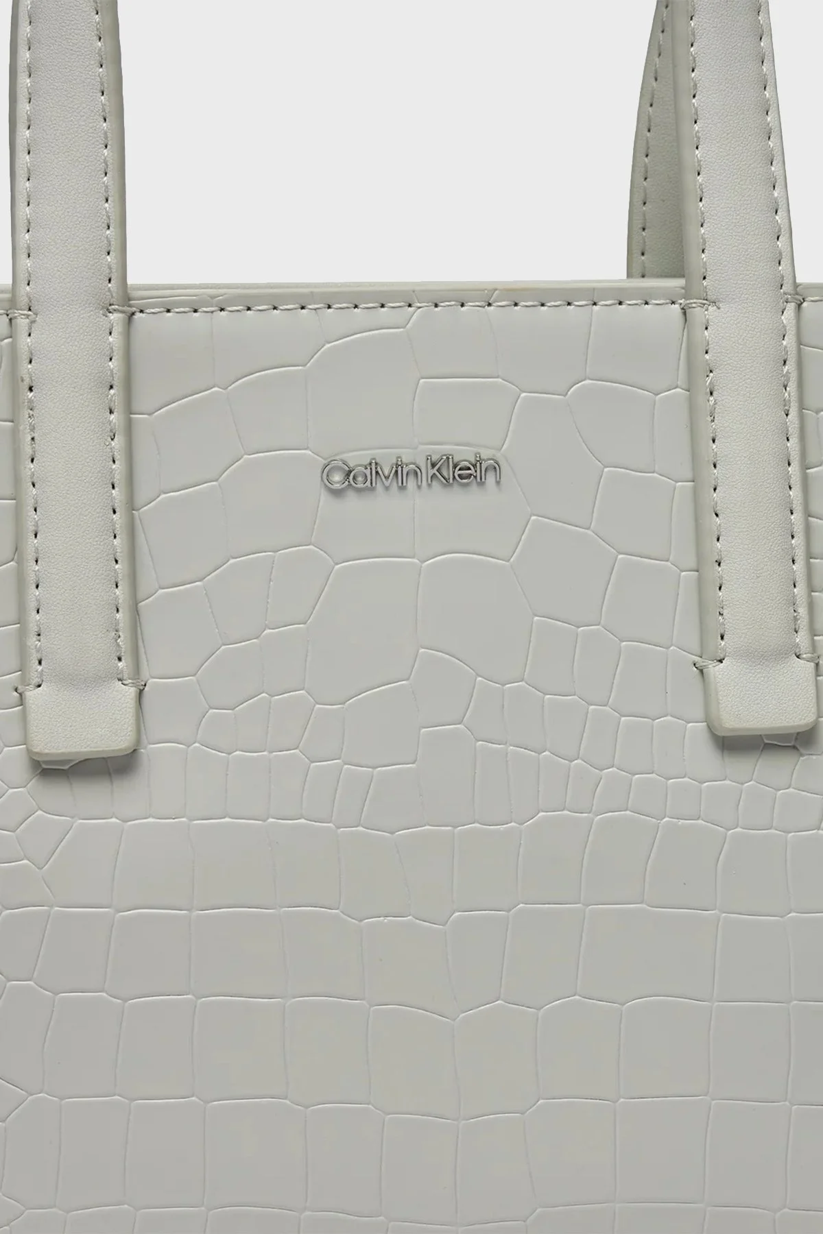 Calvin Klein Çıkarılabilir Omuz Askılı K60K612163CEH Bayan Çanta K60K612163 CEH GRİ - 4