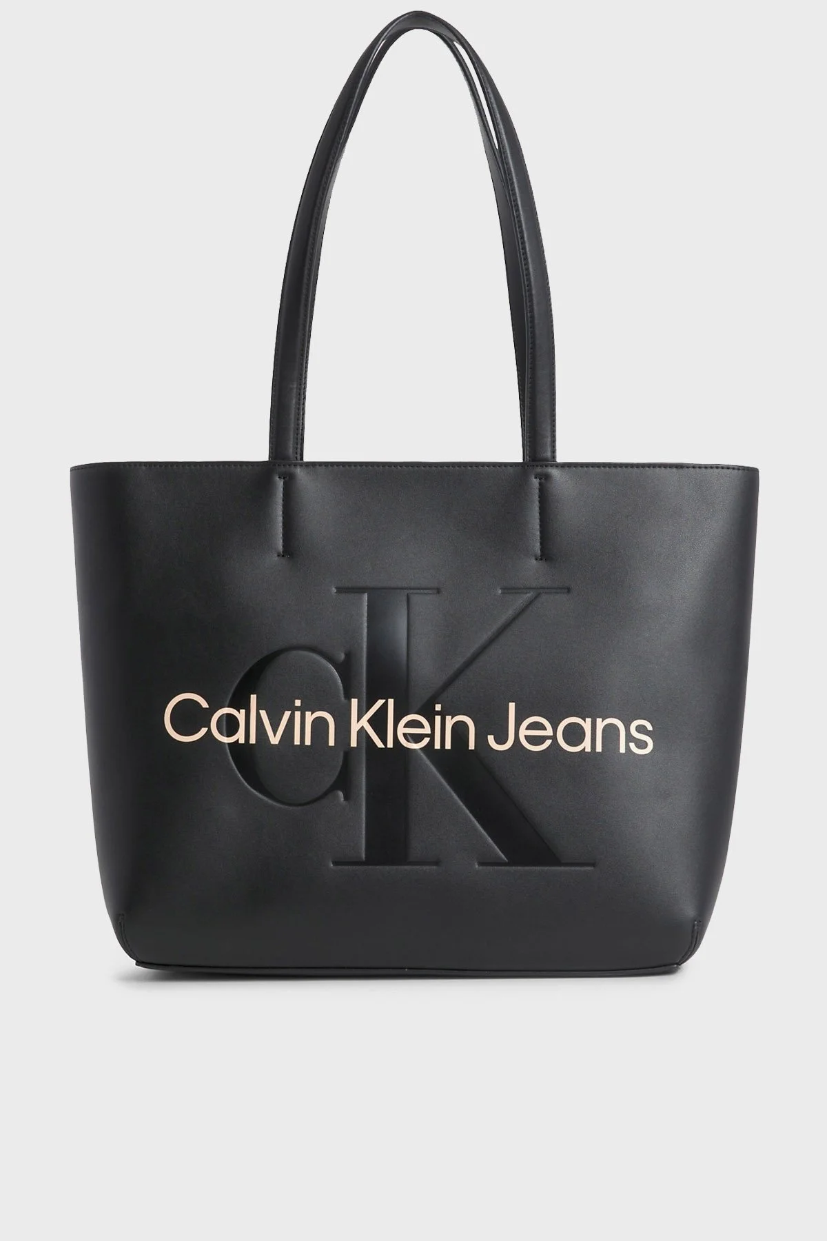 Calvin Klein Çıkarılabilir Omuz Askılı Logolu K60K61027601F Bayan Çanta K60K610276 01F SİYAH - 1