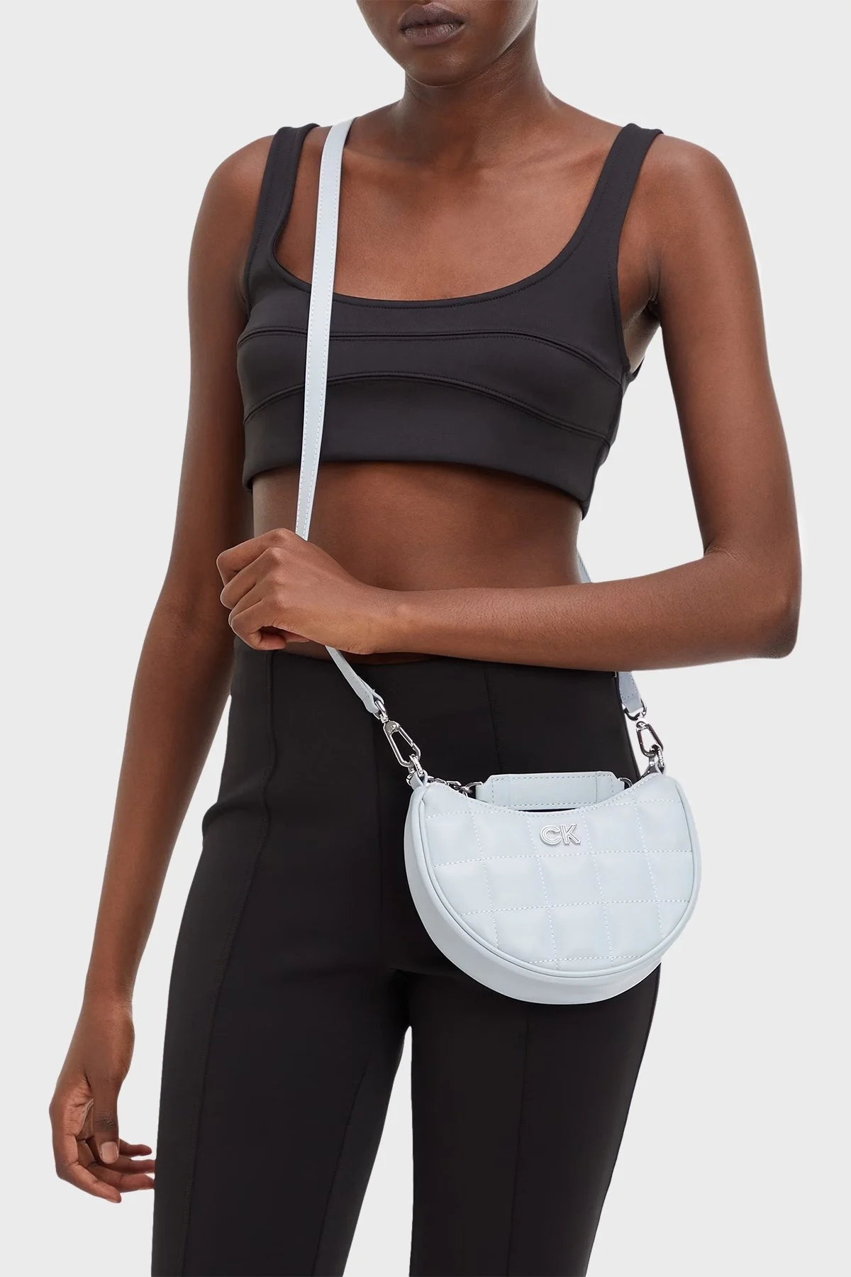 Calvin Klein Çıkarılabilir Uzatma Askılı Mini K60K610442DYI Bayan Çanta K60K610442 DYI MAVİ - 2