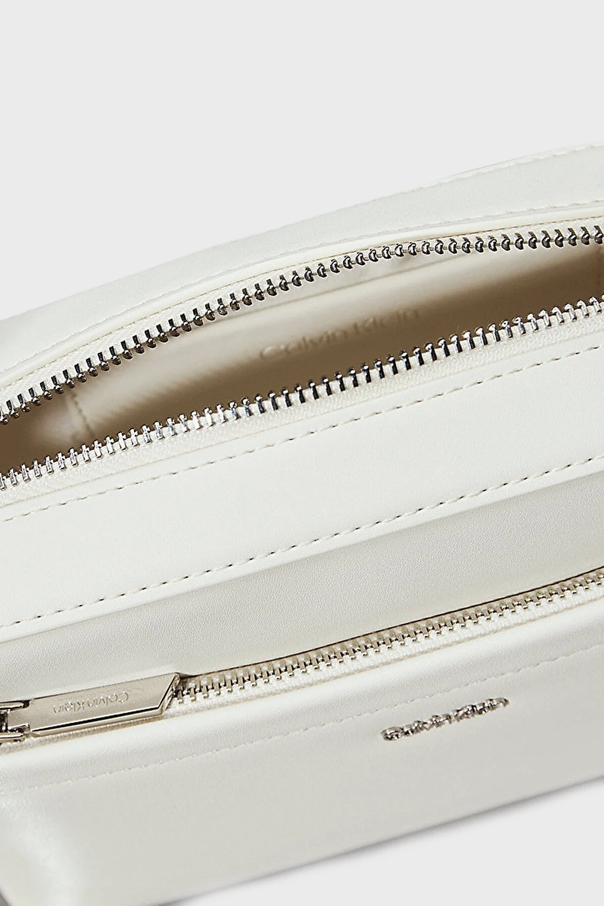 Calvin Klein Çıkarılabilir ve Ayarlanabilir Çift Askılı K60K61290167U Bayan Çanta K60K612901 67U EKRU - 3