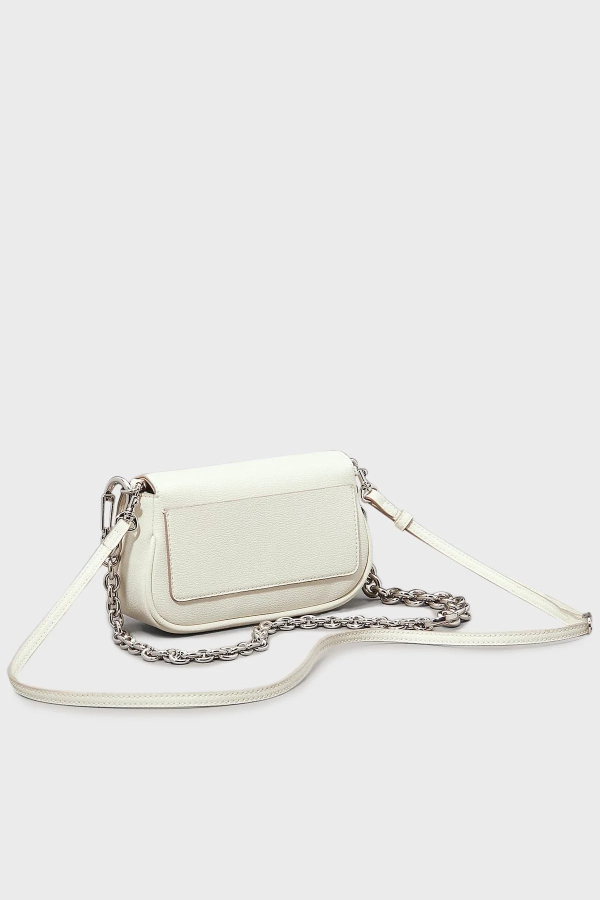 Calvin Klein Çıkarılabilir Zincir Askılı LV04K3134GCJH Bayan Çanta LV04K3134G CJH BEYAZ - 4