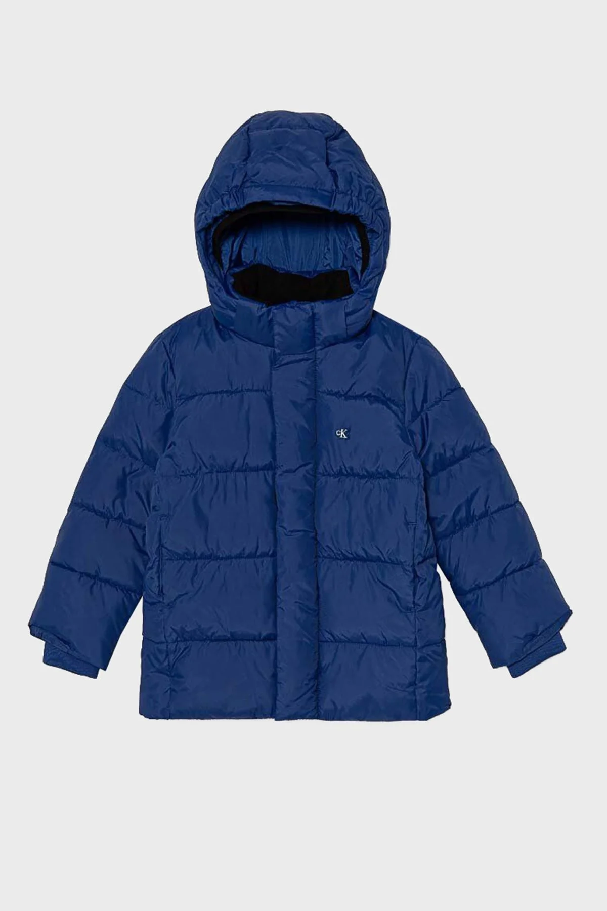 Calvin Klein Comfort Fit Logolu IB0IB01276C6Z Çocuk Mont IB0IB01276 C6Z MAVİ - 1
