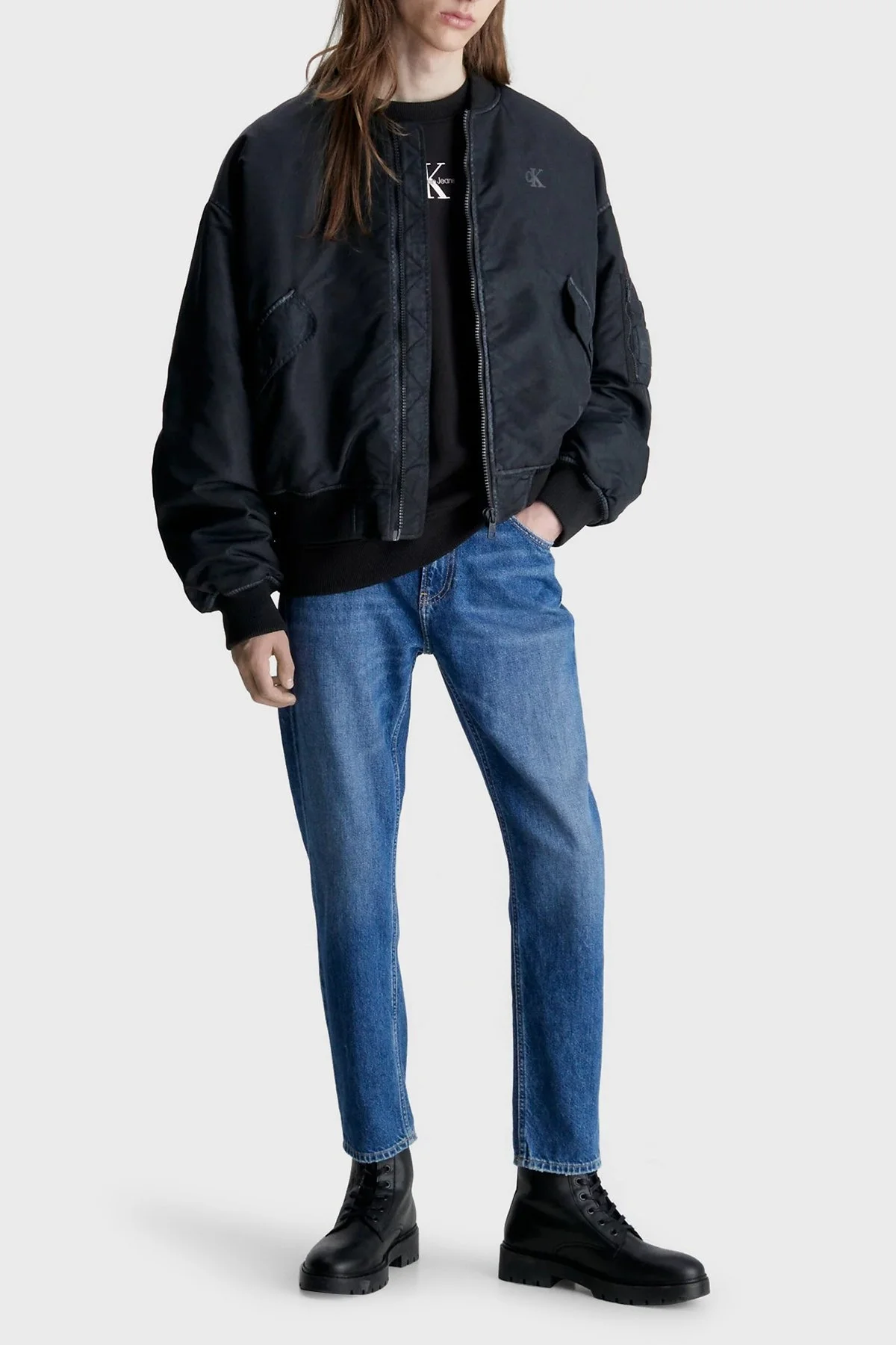 Calvin Klein Jeans Erkek Kot Pantolon J30J323368 1A4 MAVİ - 3