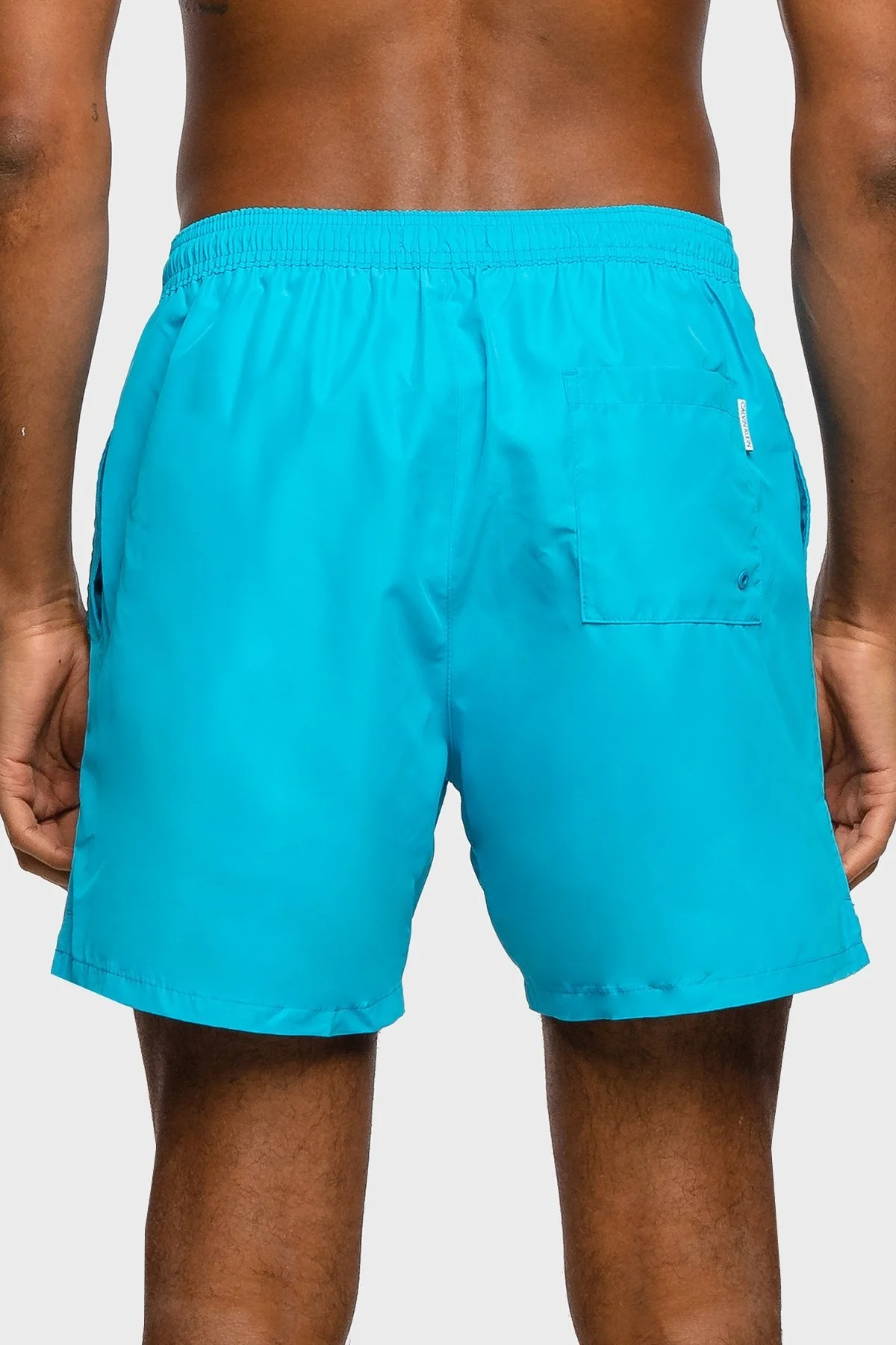 Calvin Klein Deniz Şort Belden Bağlamalı Cepli Erkek Mayo Short KM0KM00715 CTL TURKUAZ - 2