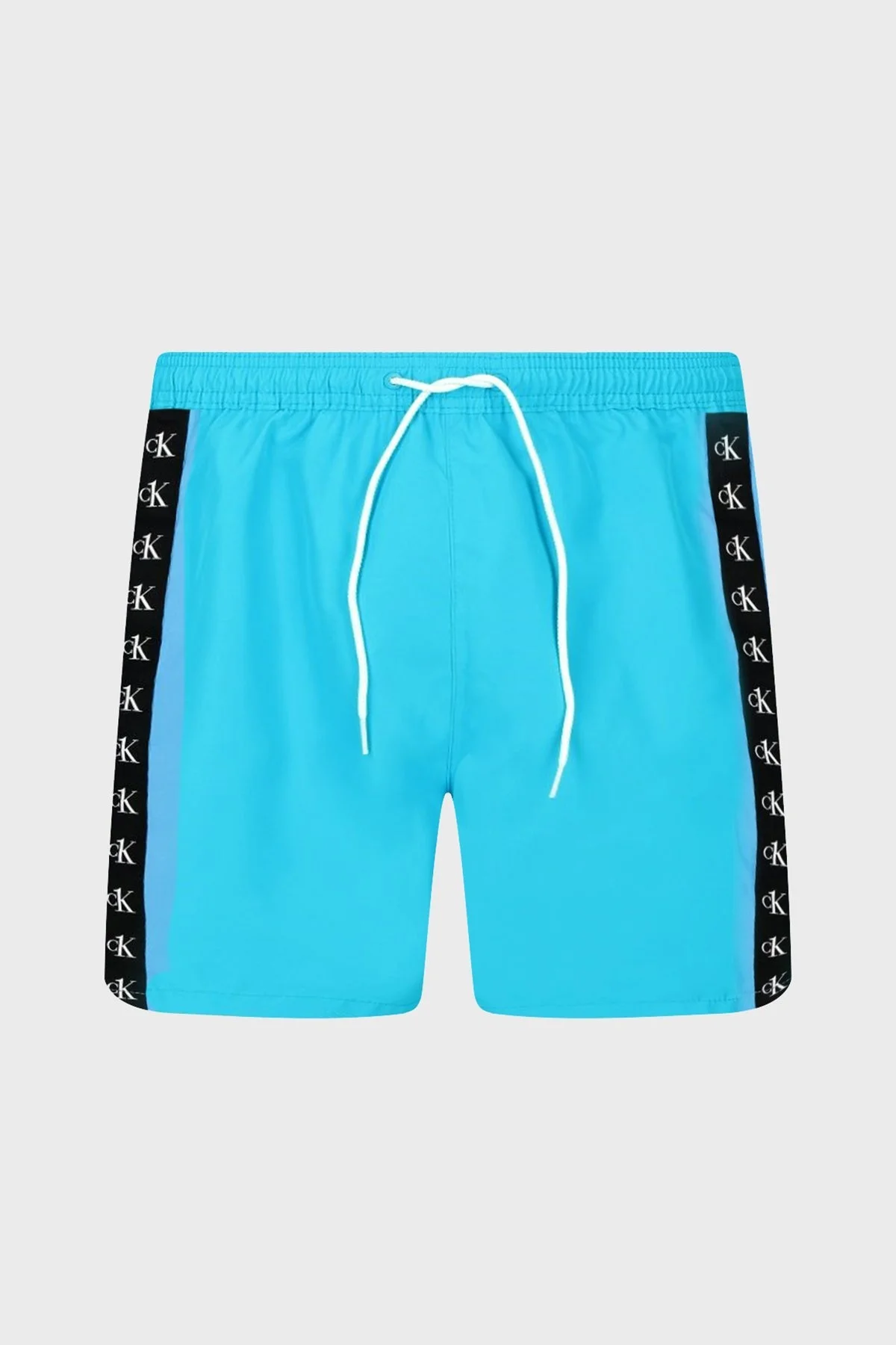 Calvin Klein Deniz Şort Belden Bağlamalı Cepli Erkek Mayo Short KM0KM00715 CTL TURKUAZ - 4