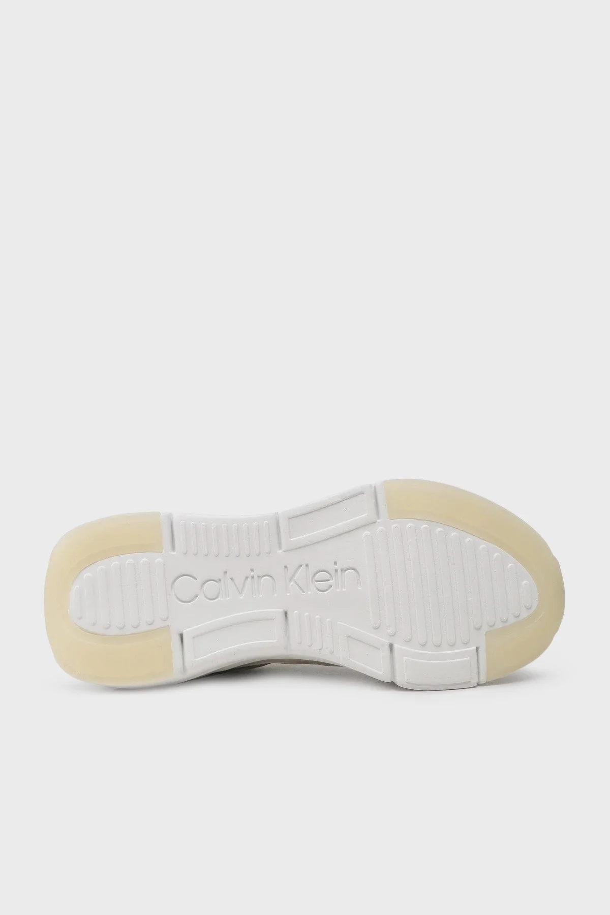 Calvin Klein Deri Günlük Spor HW0HW014370F7 Bayan Ayakkabı HW0HW01437 0F7 EKRU - 4