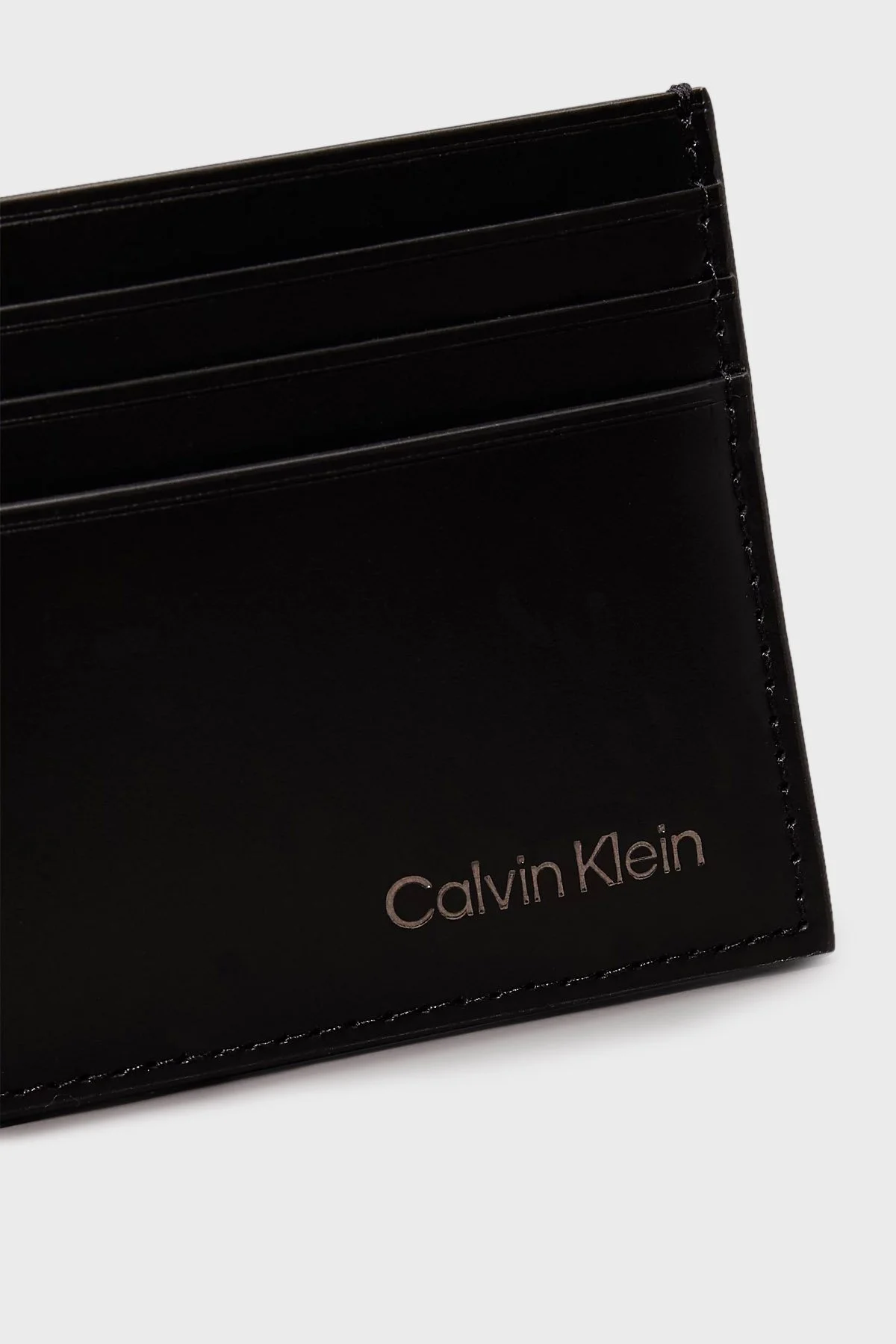 Calvin Klein Deri K50K512074BEH Erkek Kartlık K50K512074 BEH SİYAH - 4