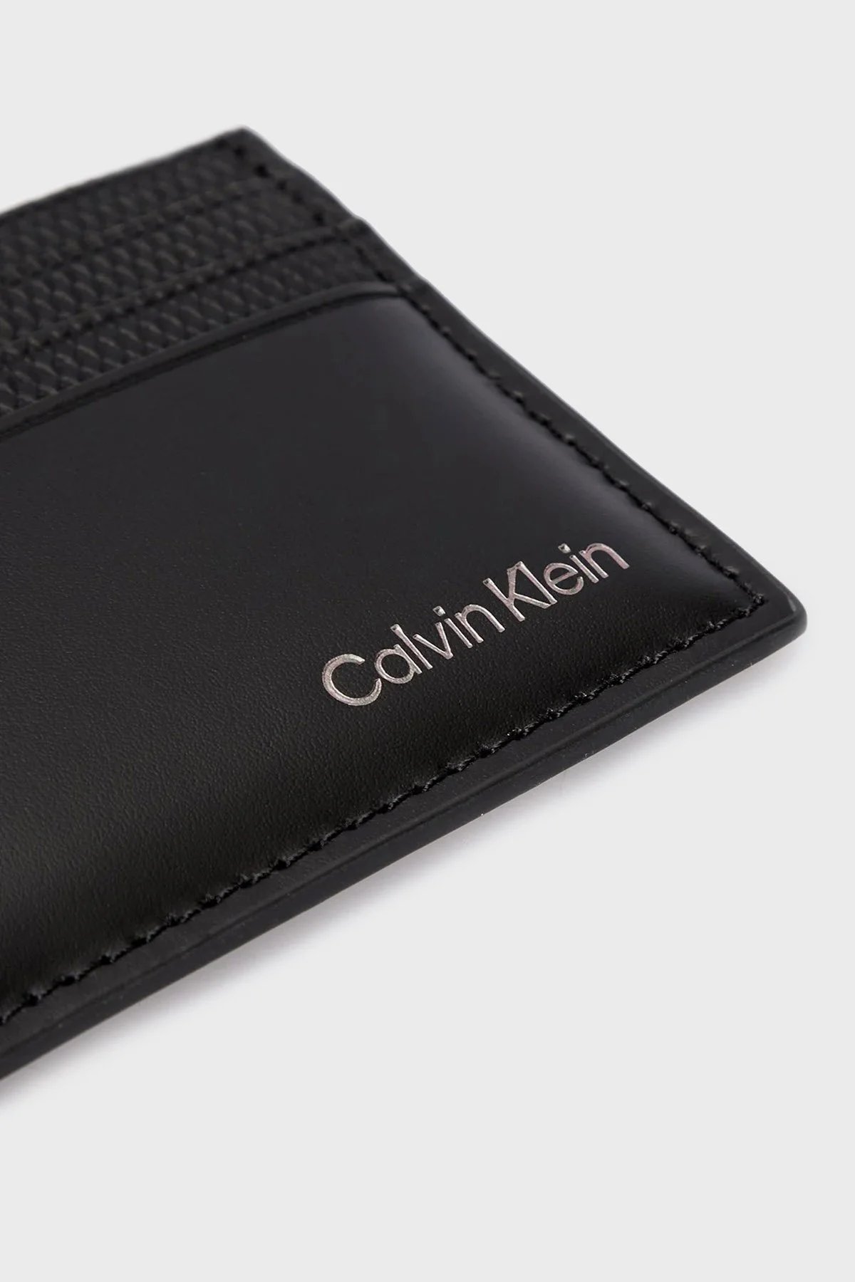 Calvin Klein Deri K50K512421BEH Erkek Kartlık K50K512421 BEH SİYAH - 4