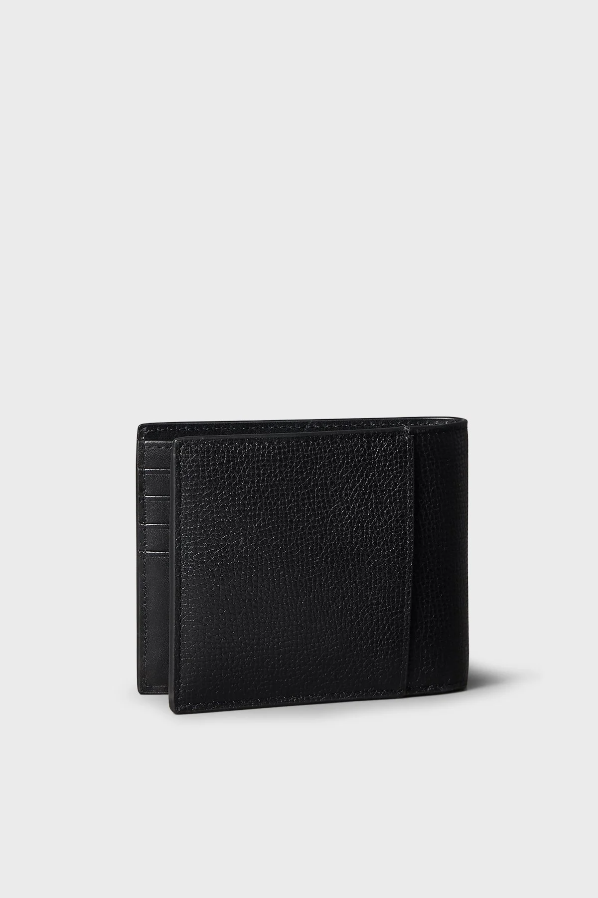 Calvin Klein Deri Logolu LV04D1322GUB1 Erkek Cüzdan LV04D1322G UB1 Siyah - 2