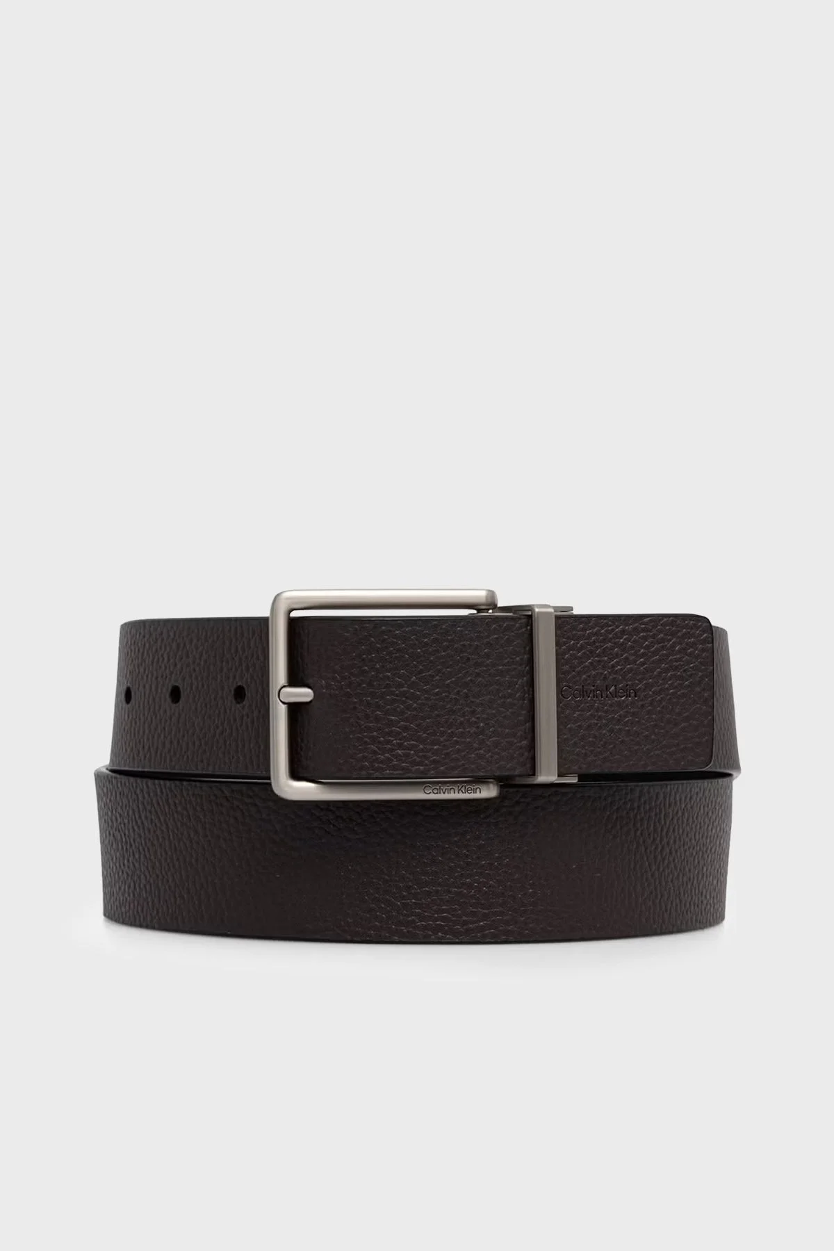 Calvin Klein Deri Logolu LV04D7118GVZZ Erkek Kemer LV04D7118G VZZ SİYAH - 3