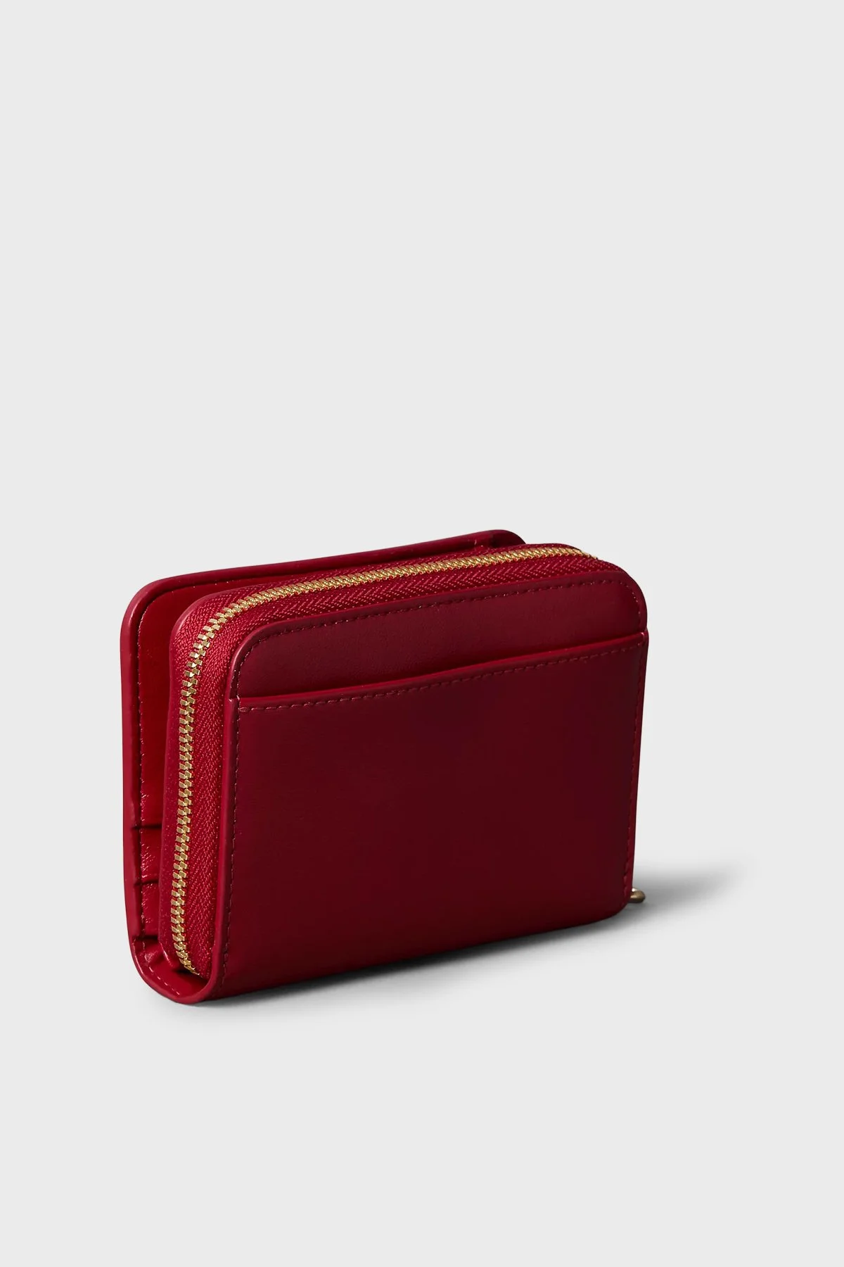 Calvin Klein Deri Logolu LV04F1075GXLL Kadın Cüzdan LV04F1075G XLL BORDO - 3