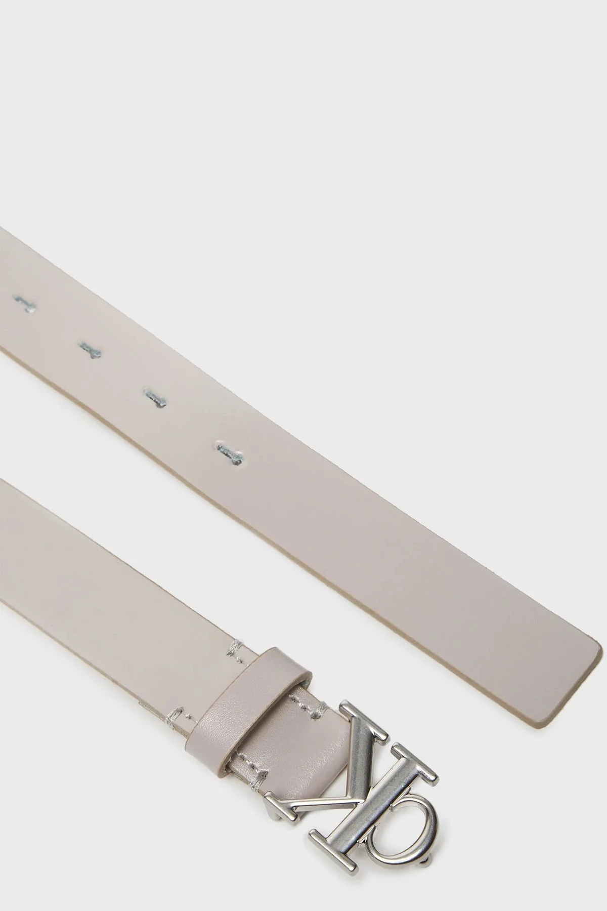 Calvin Klein Deri Logolu LV04K7017GRMU Bayan Kemer LV04K7017G RMU KAHVE - 2