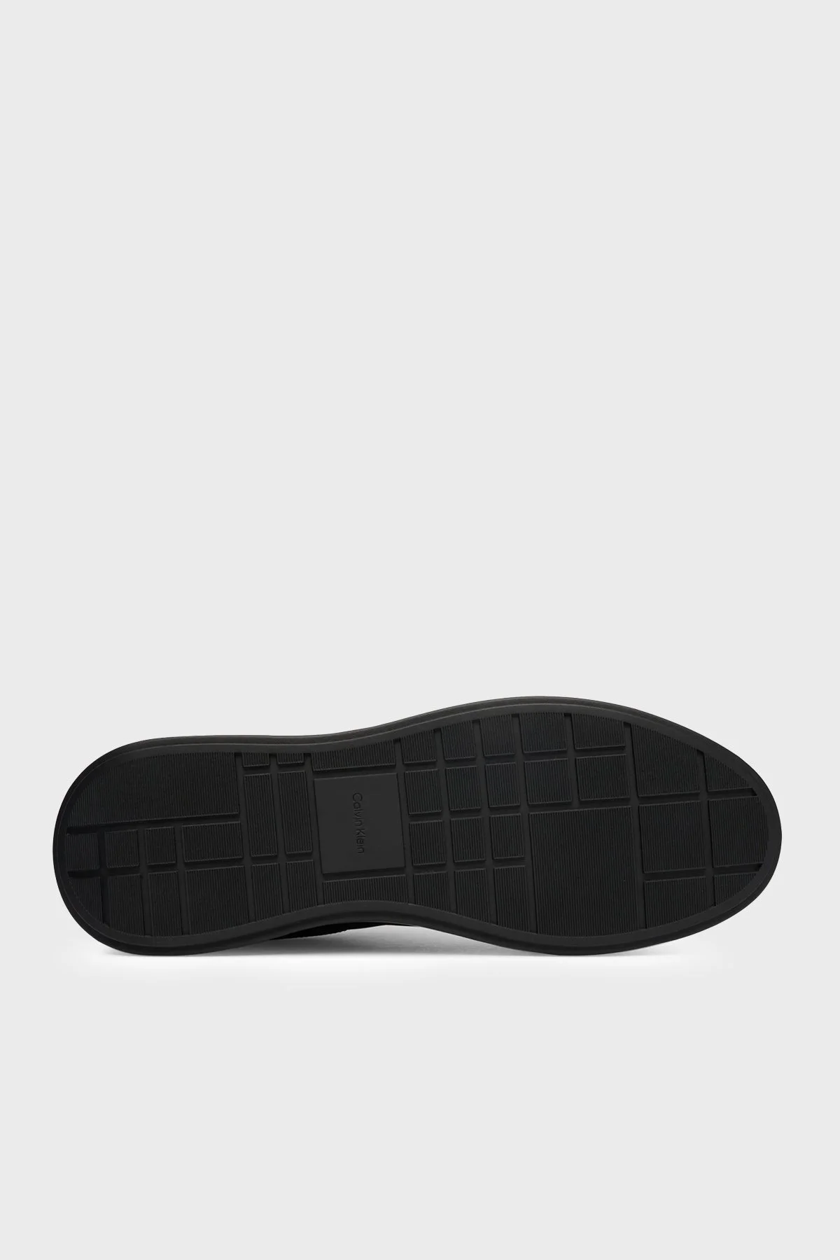 Calvin Klein Deri Logolu Sneaker HM0HM023260GJ Erkek Ayakkabı HM0HM02326 0GJ SİYAH - 5