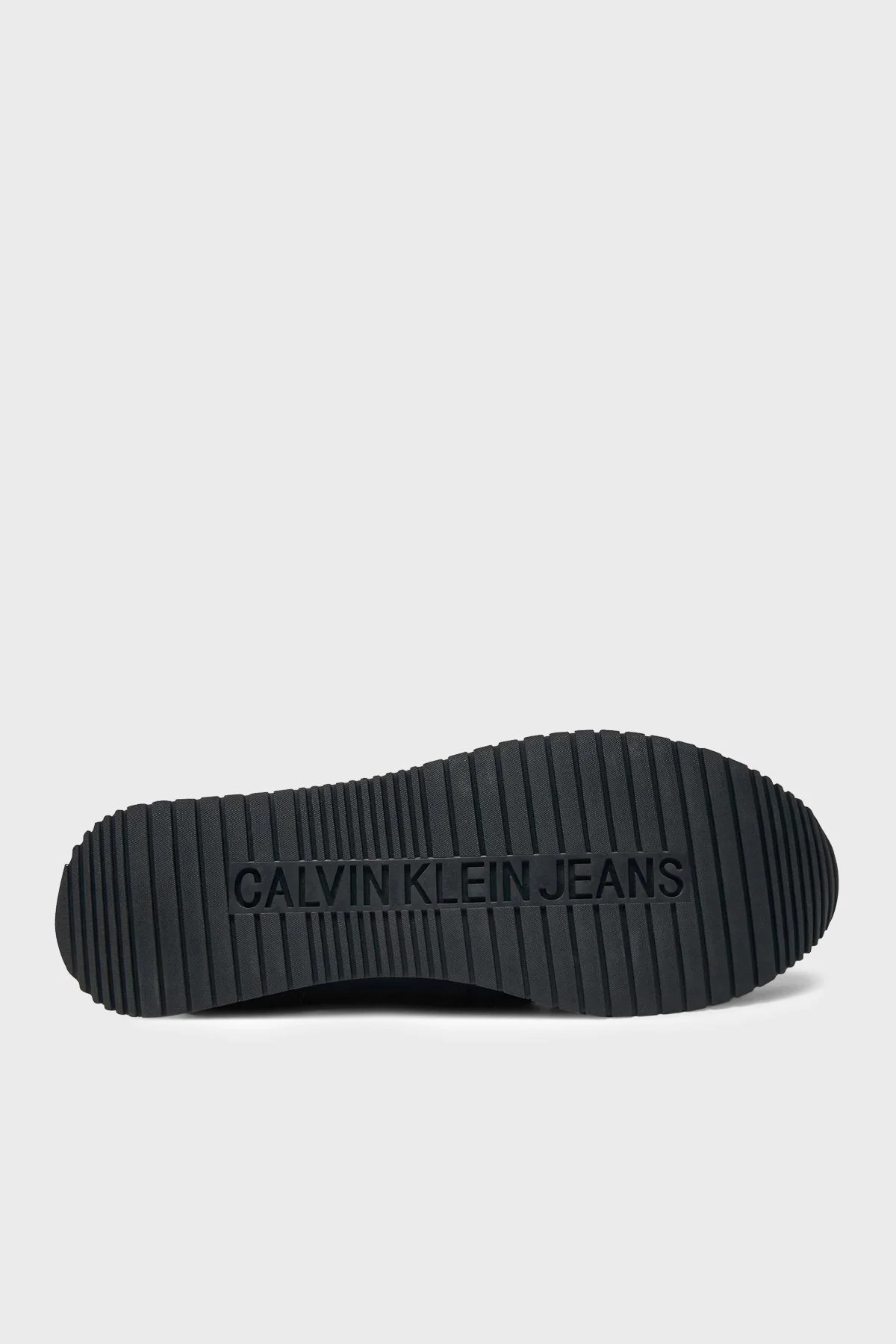 Calvin Klein Deri Logolu Sneaker YM0YM011180GJ Erkek Ayakkabı YM0YM01118 0GJ SİYAH - 6