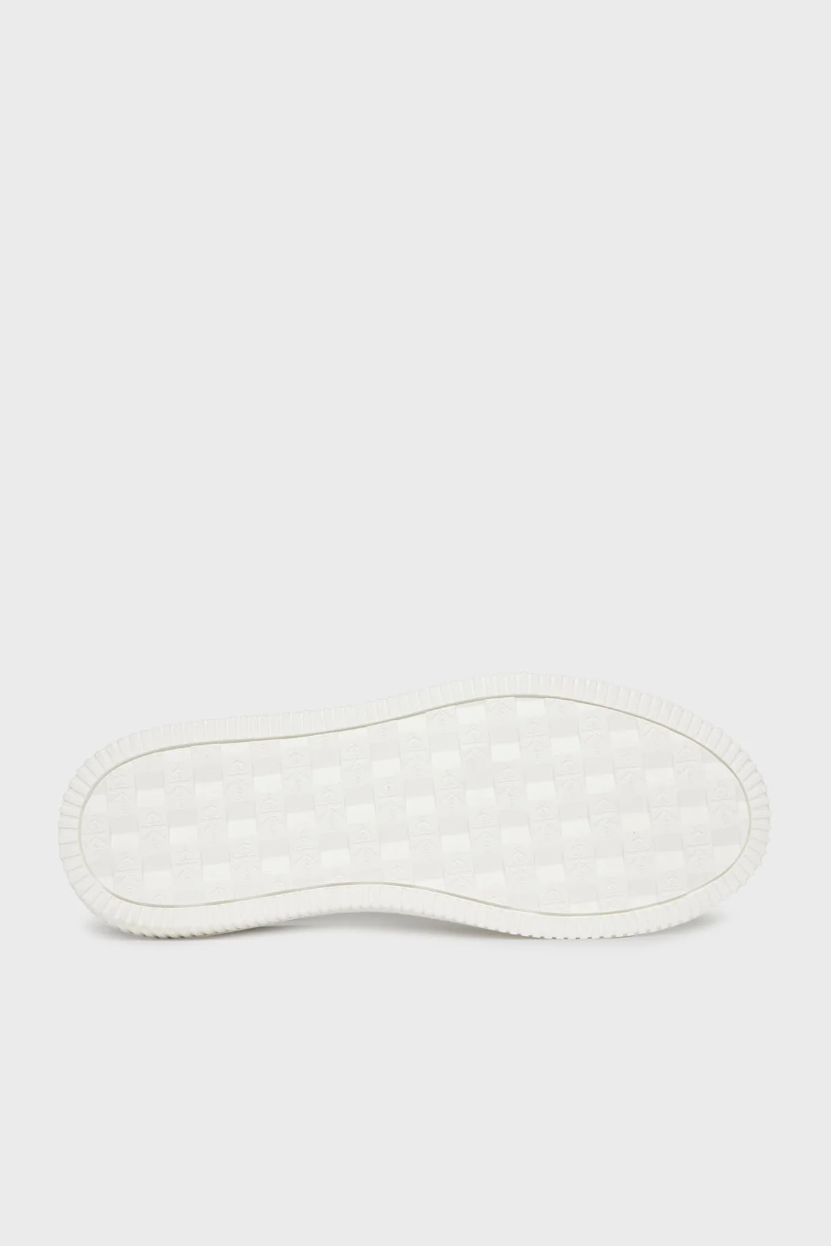 Calvin Klein Deri Logolu Sneaker YM0YM0129601W Erkek Ayakkabı YM0YM01296 01W BEYAZ-SİYAH - 6