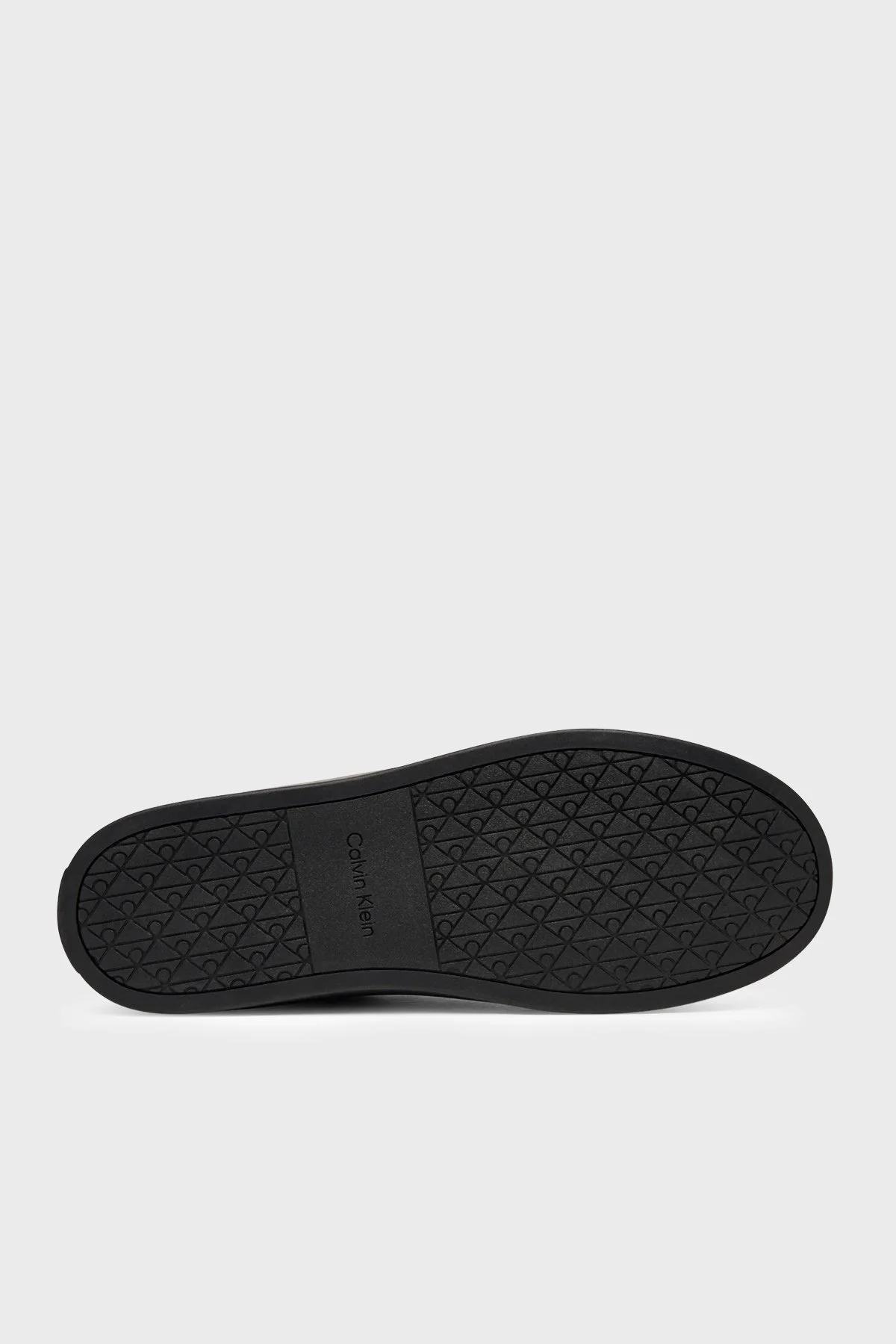 Calvin Klein Deri Logolu Sneaker YM0YM0143500T Erkek Ayakkabı YM0YM01435 00T SİYAH - 5