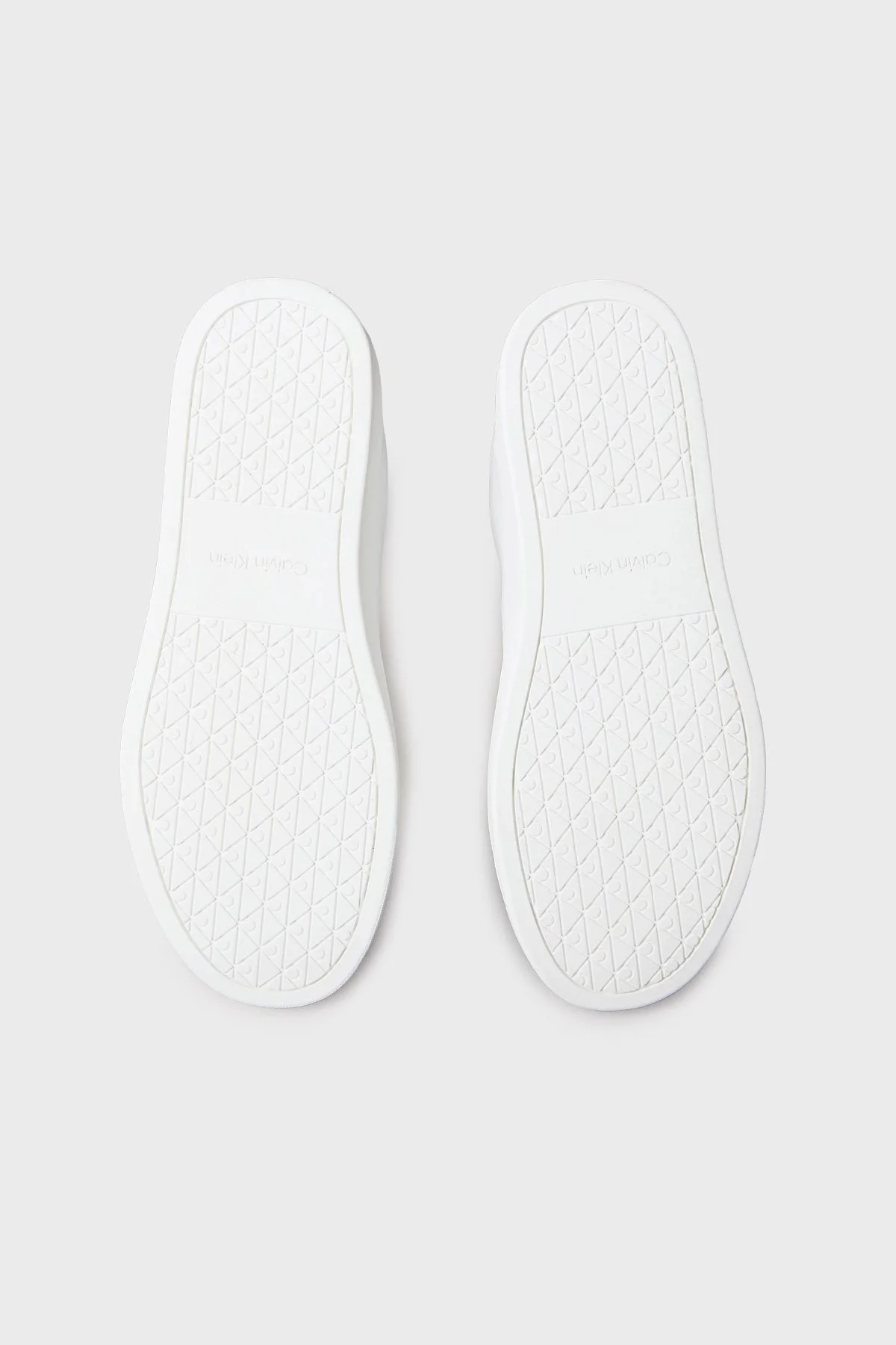 Calvin Klein Deri Logolu Sneaker YM0YM0143501W Erkek Ayakkabı YM0YM01435 01W BEYAZ-SİYAH - 6