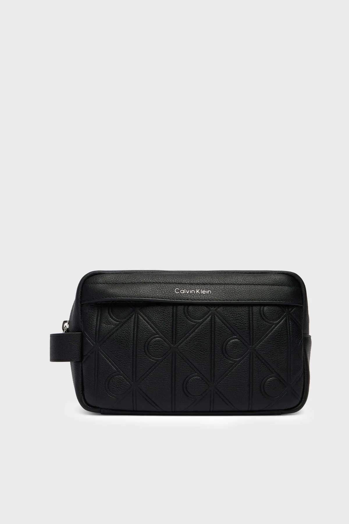 Calvin Klein Deri Logolu Tek Saplı LV04D1179GUB1 Erkek Çanta LV04D1179G UB1 SİYAH - 1