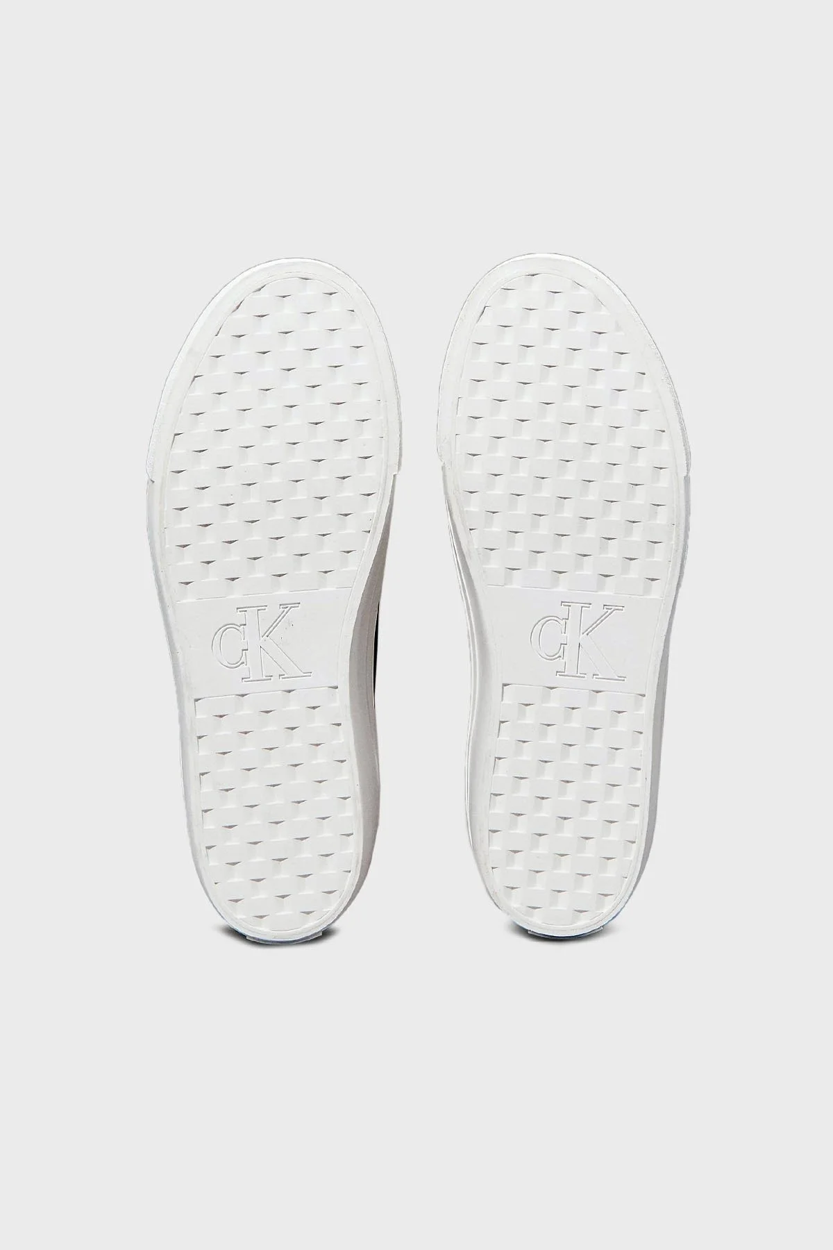 Calvin Klein Deri Platform Sneaker YW0YW017710GM Bayan Ayakkabı YW0YW01771 0GM SİYAH-BEYAZ - 14